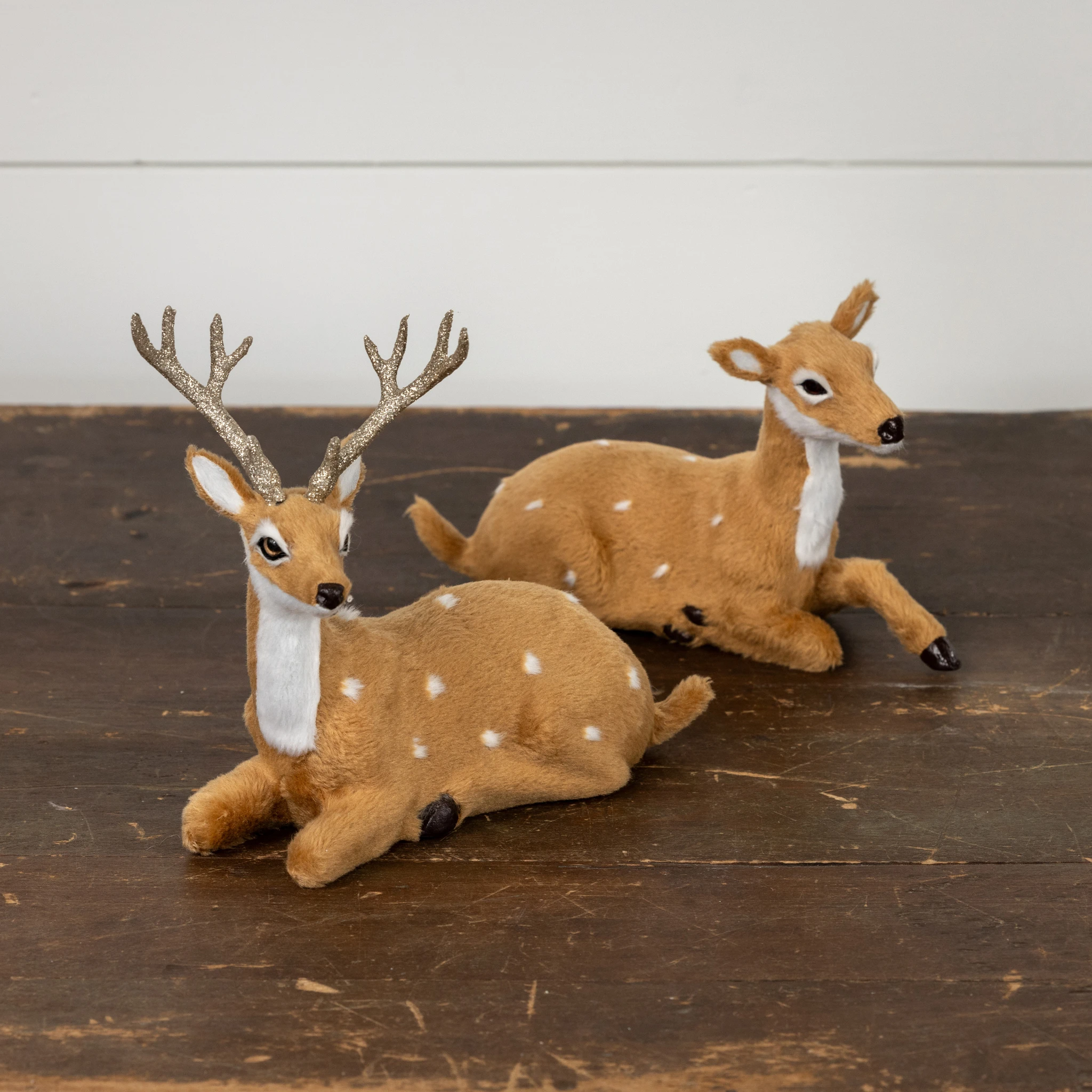 Fur Deer Couple, Set of 2, photo 4 of 4