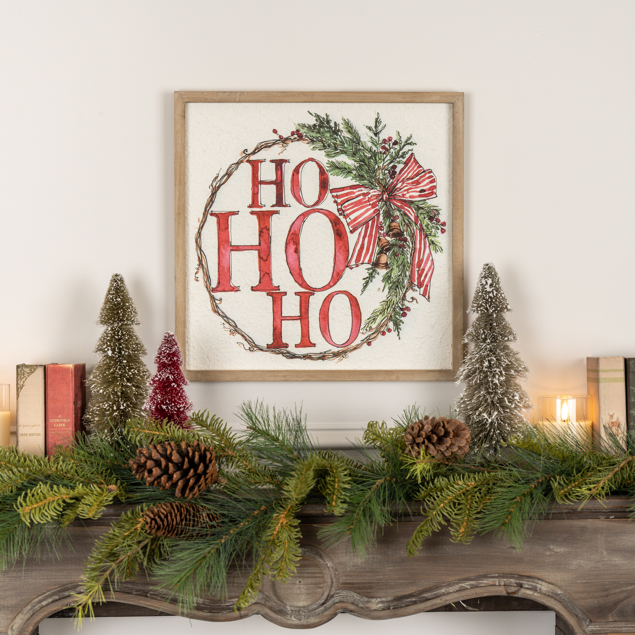 Ho Ho Ho Framed Print