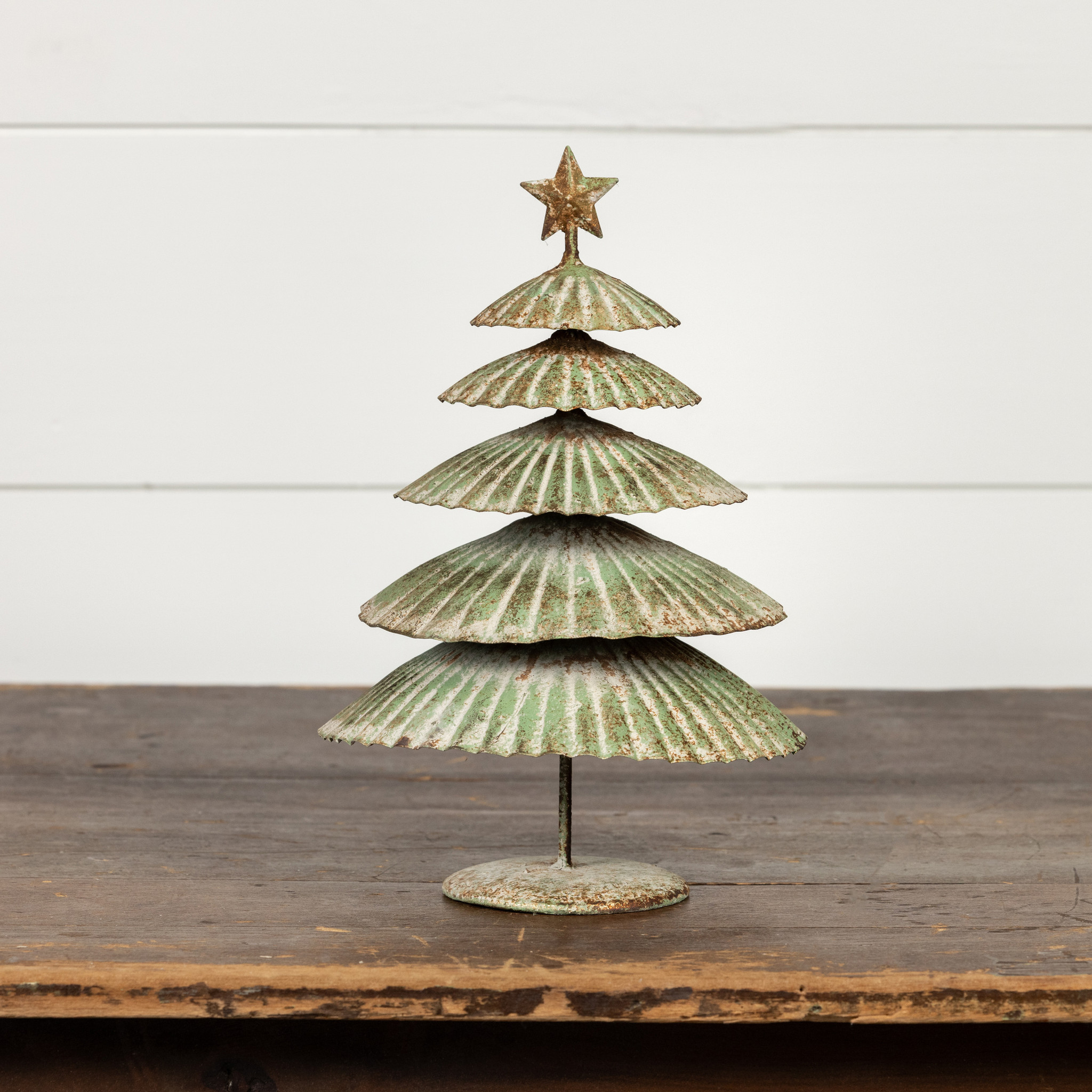 Aged Metal Layered Tree, photo 3 of 4