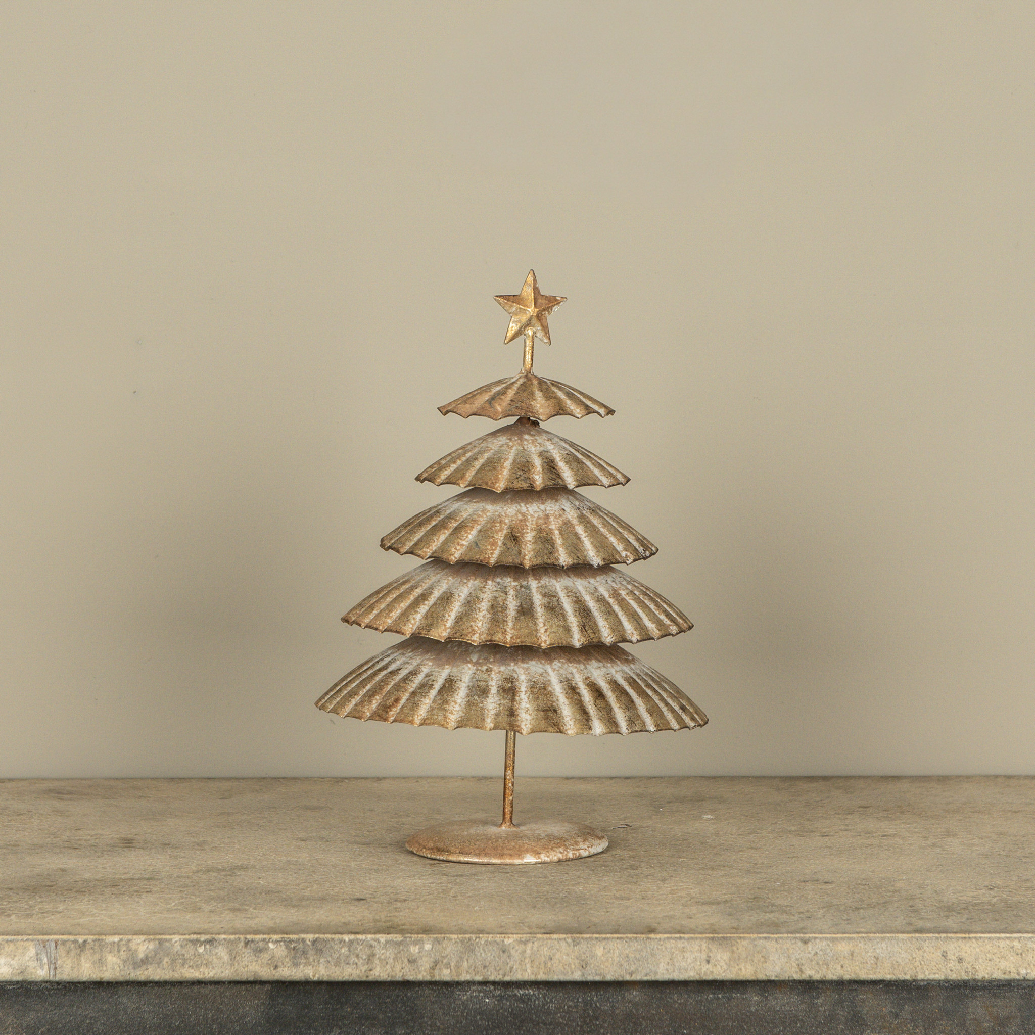Aged Metal Layered Tree, photo 2 of 4