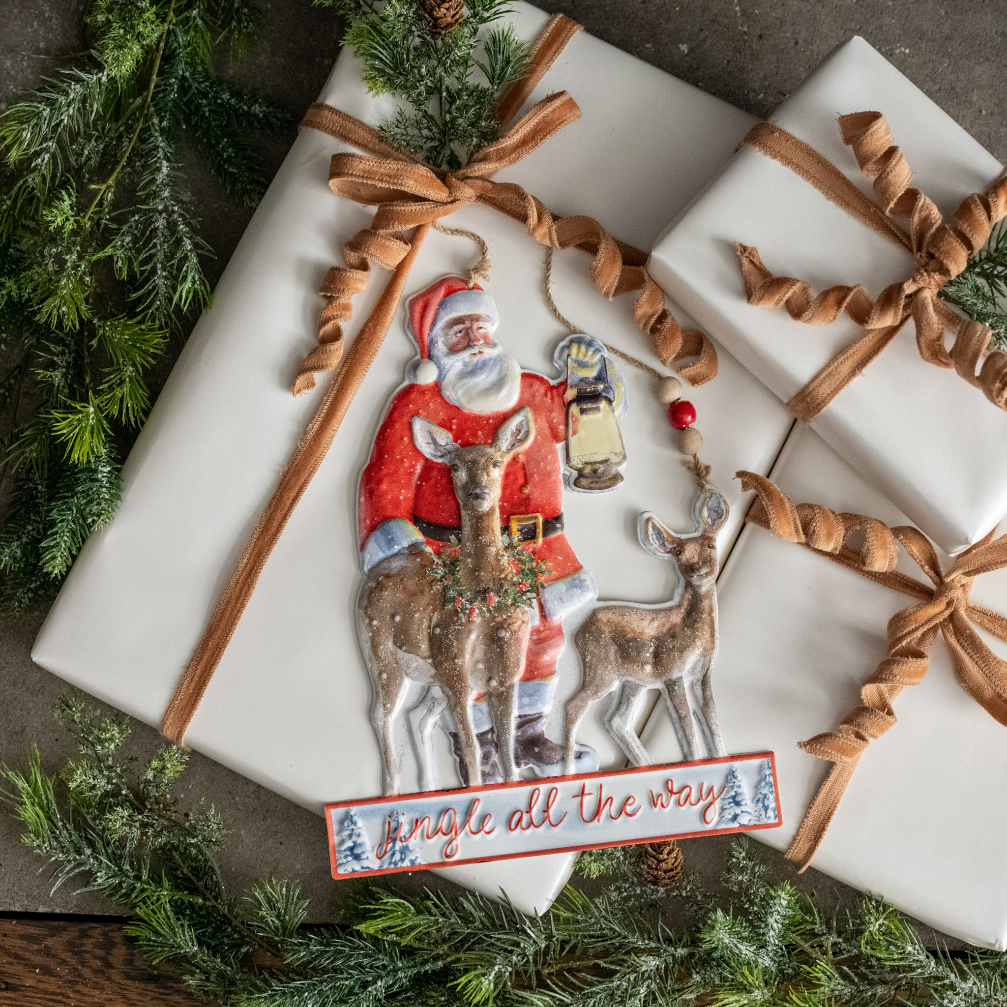 Jingle All the Way Ornament, 11.5"