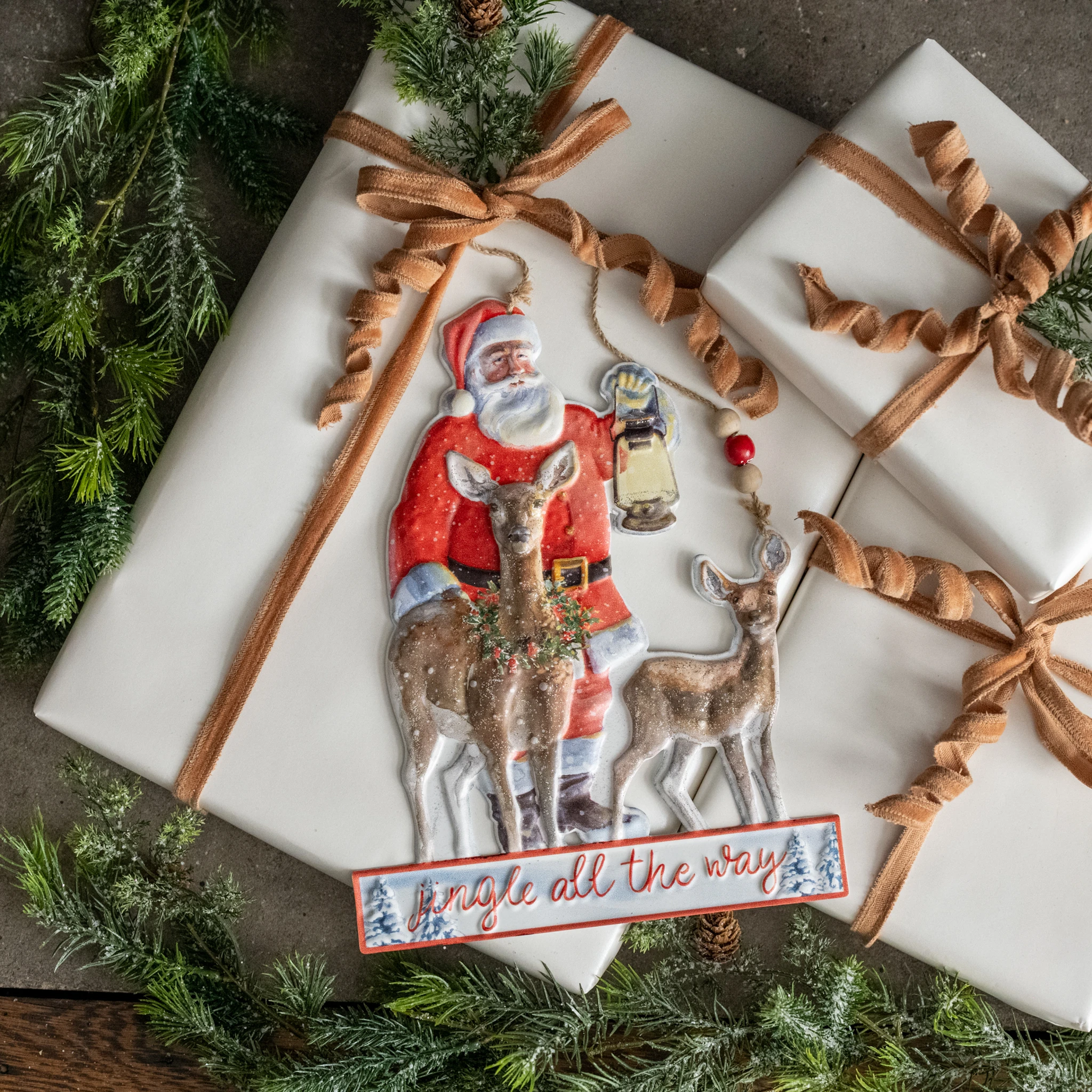 Jingle All the Way Ornament, 11.5"