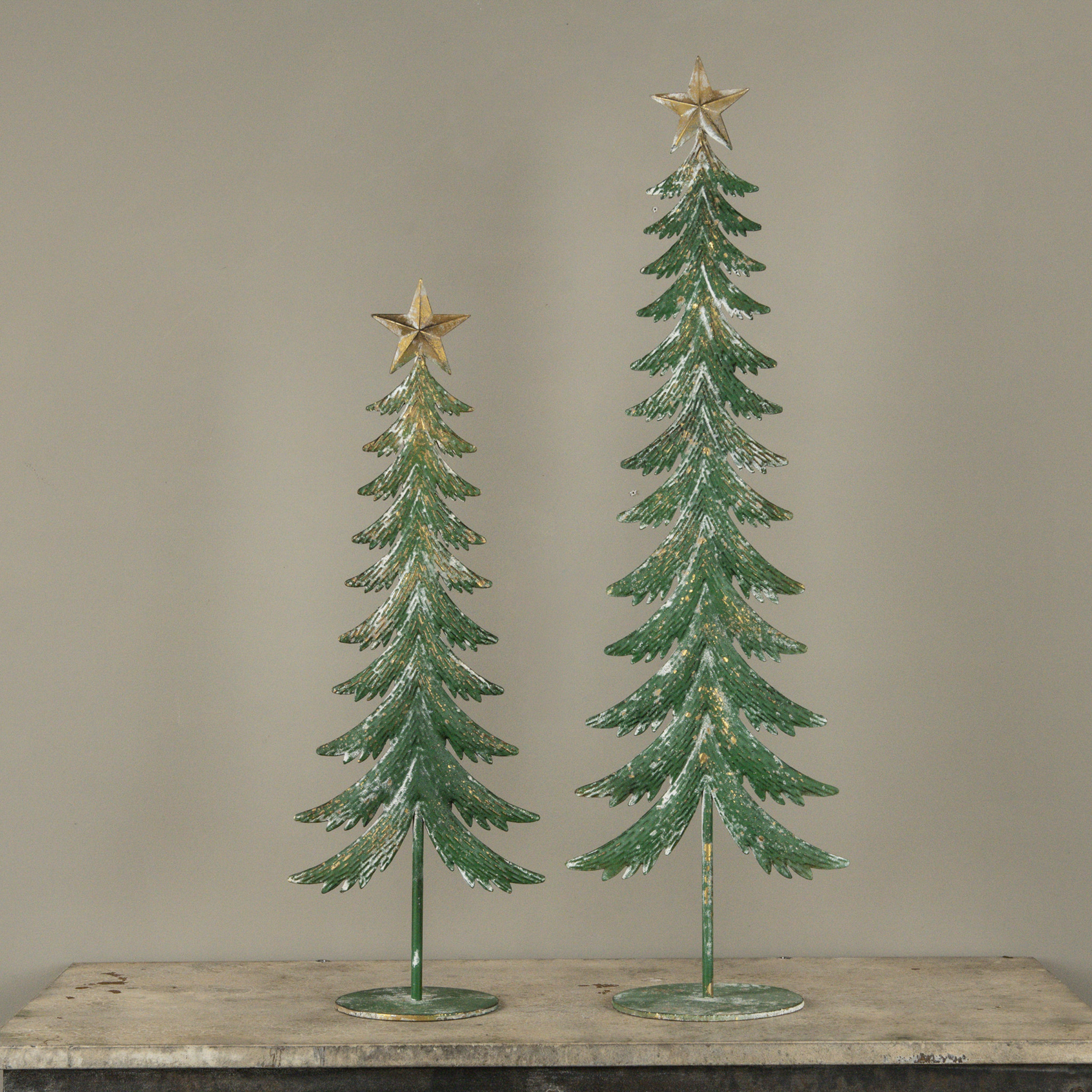 Green Metal Tree, 26.5", photo 2 of 3