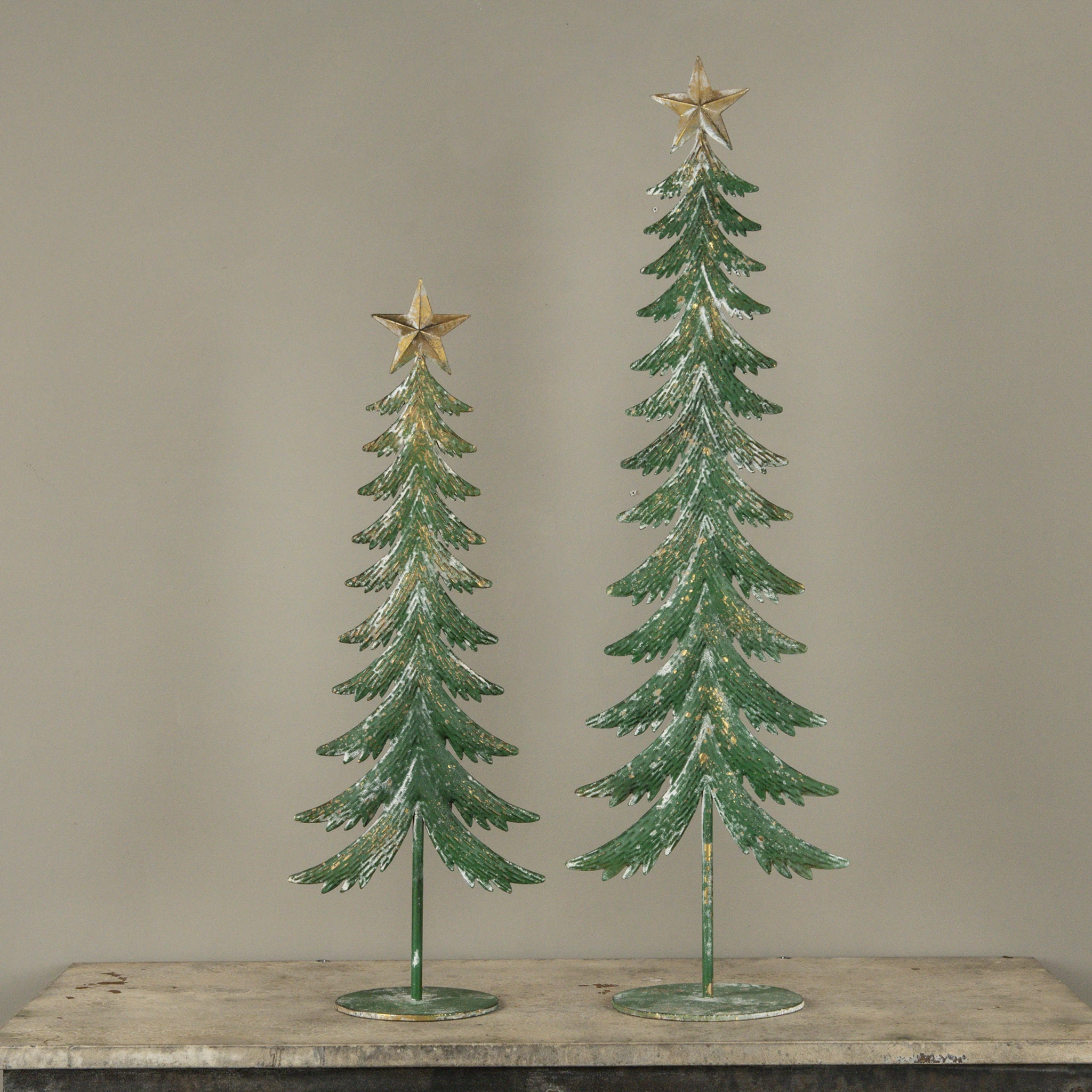Green Metal Tree, 26.5", photo 2 of 3
