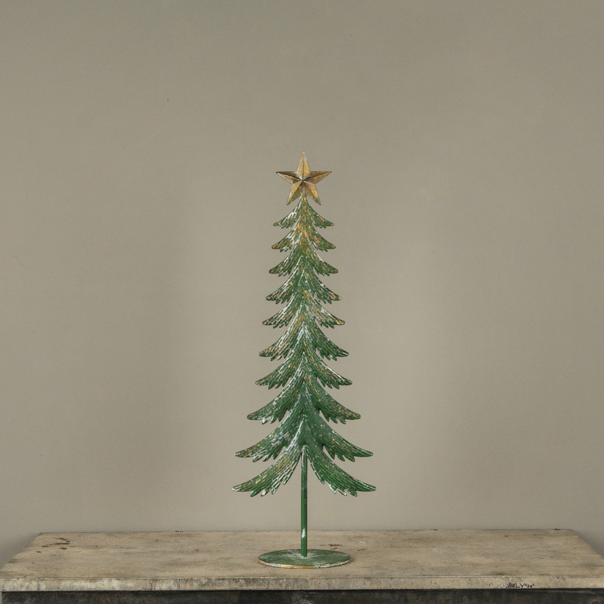 Green Metal Tree, 26.5", photo 3 of 3