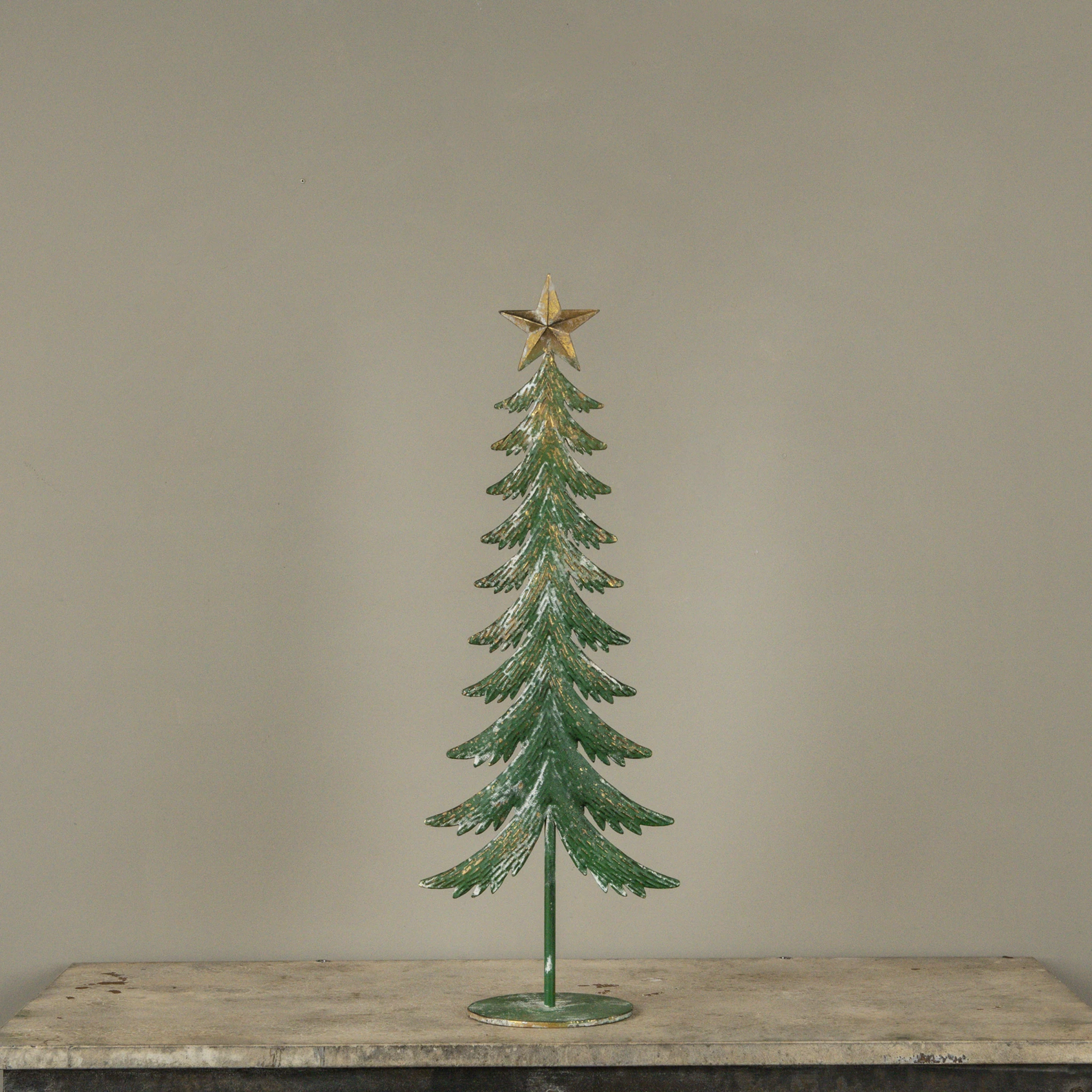 Green Metal Tree, 26.5", photo 3 of 3