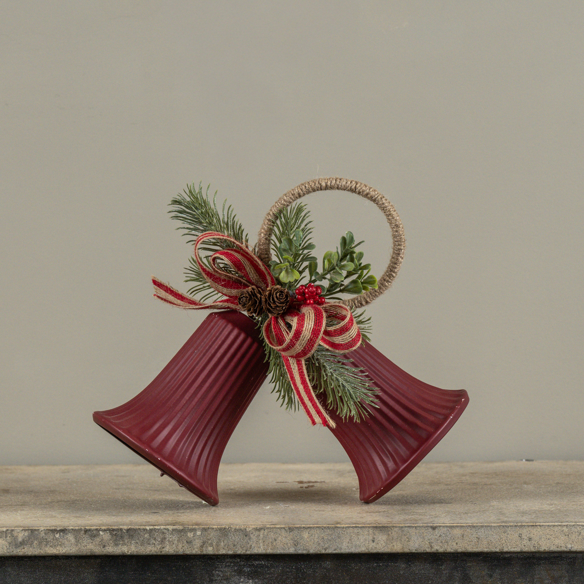Pair of Hanging Bells, 10.25", photo 3 of 3