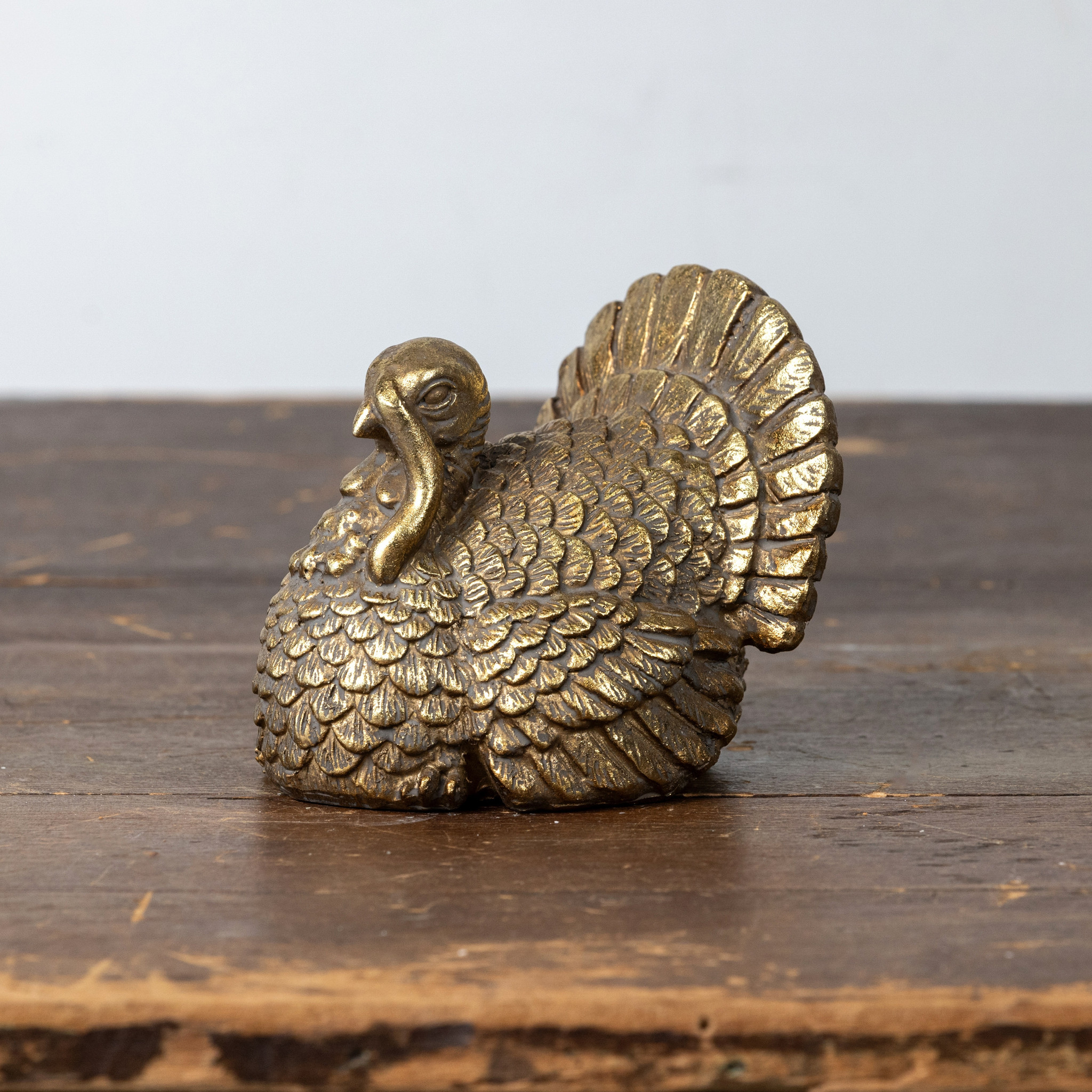Gold Turkey Statuette — photo 1 of 2