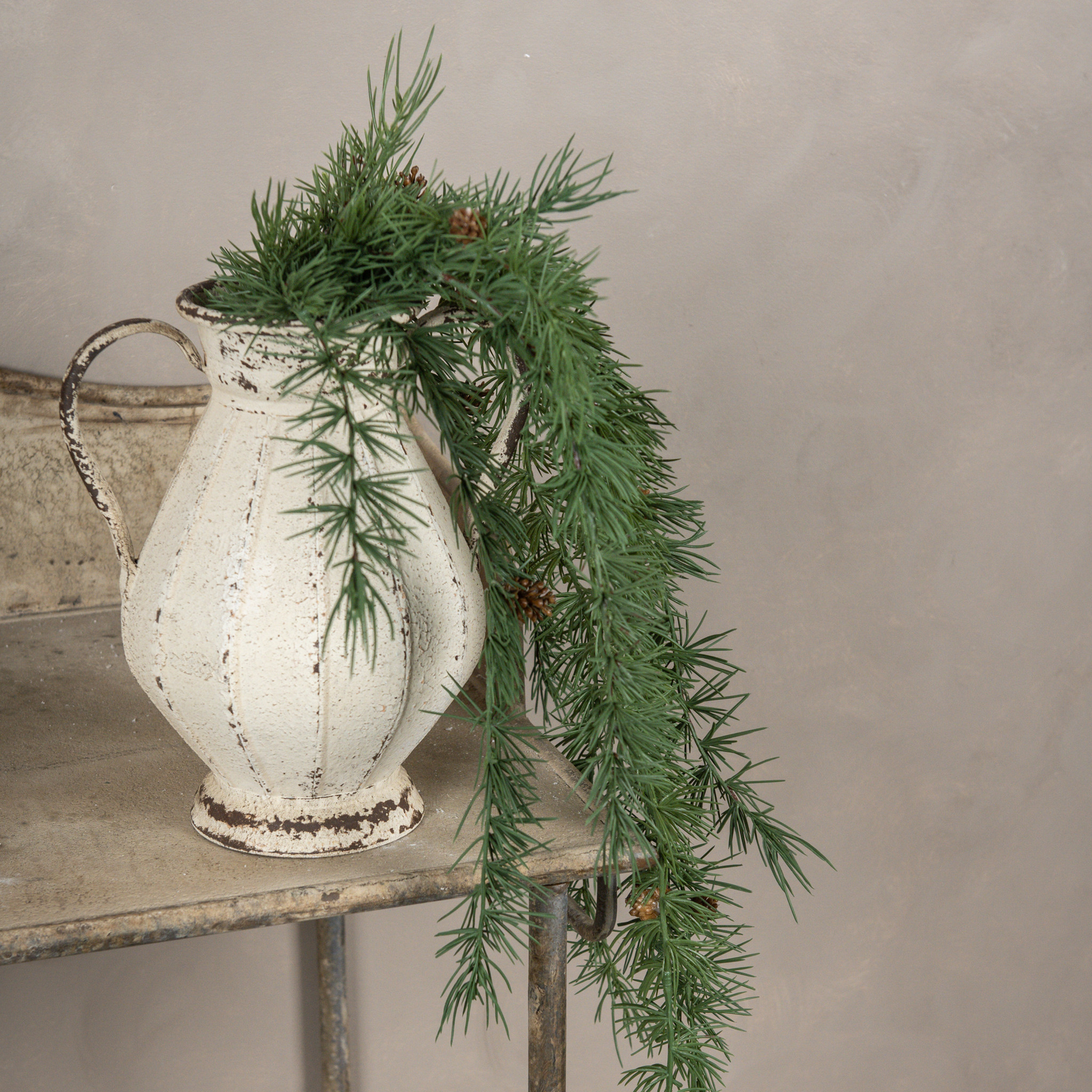Dark Green Pine Hanging Bush, 34", photo 2 of 4