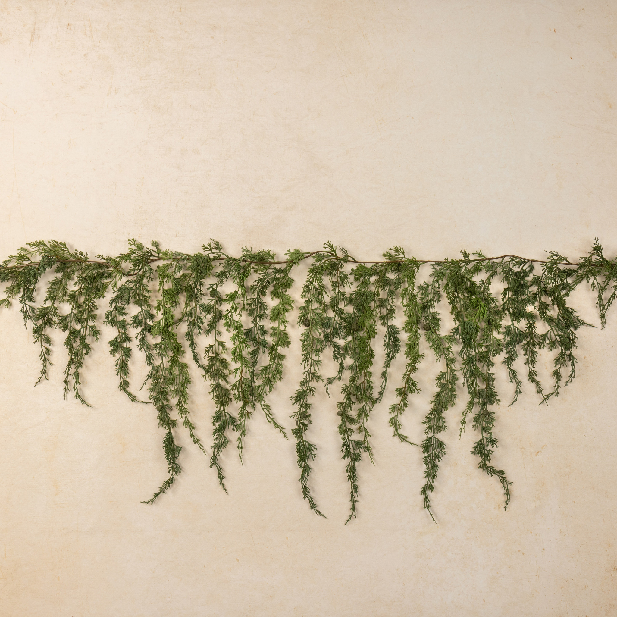 Soft Touch Weeping Cedar Garland, 5.75 ft