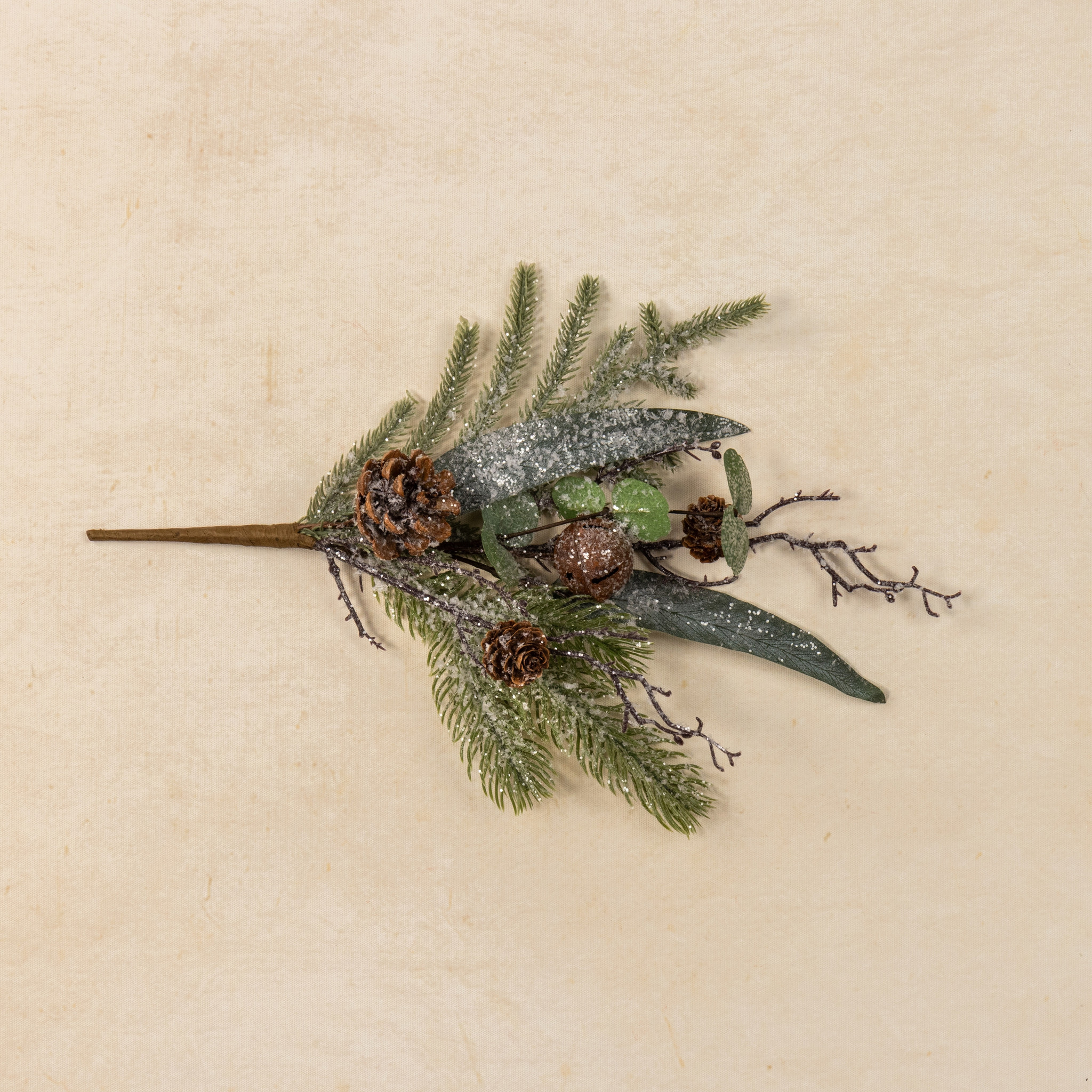 Iced Forest Foliage with Bells Pick, 15", photo 4 of 5