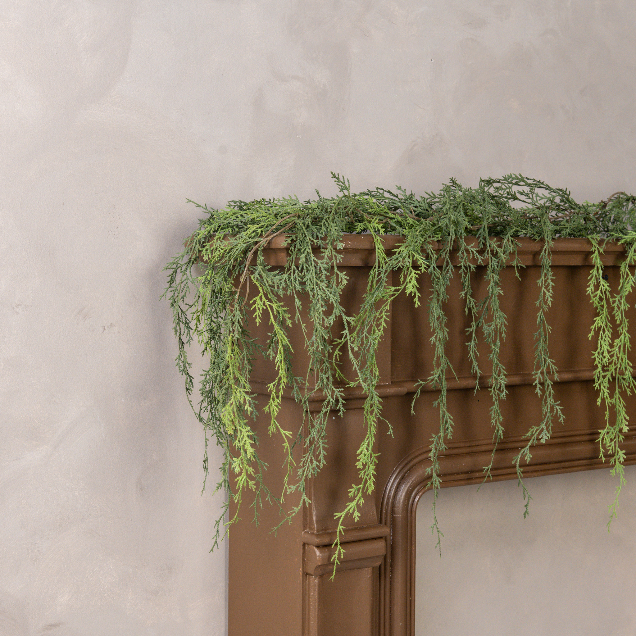 Weeping Cedar Garland, 5.75 ft
