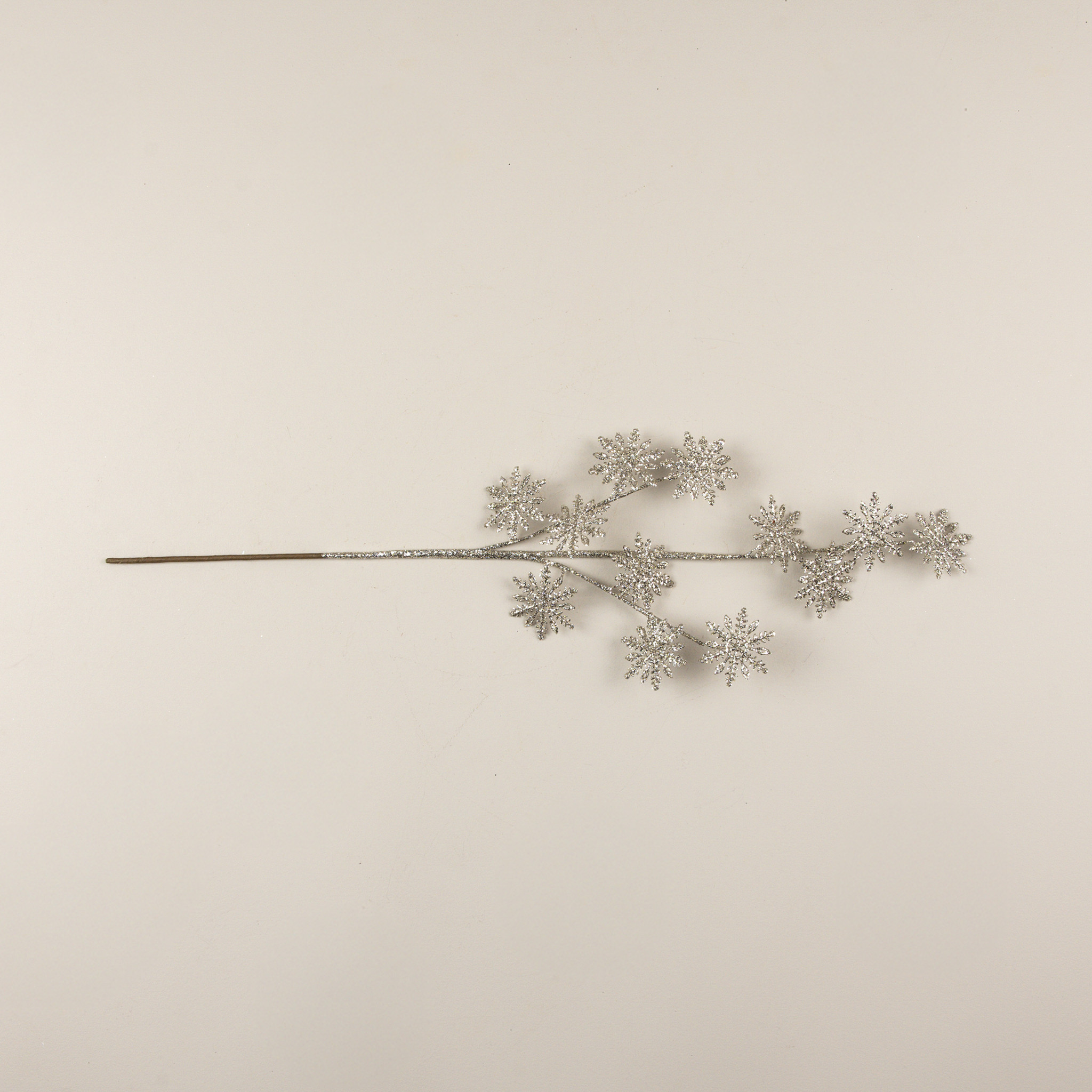 Silver Snowflake Spray, 30", photo 3 of 3
