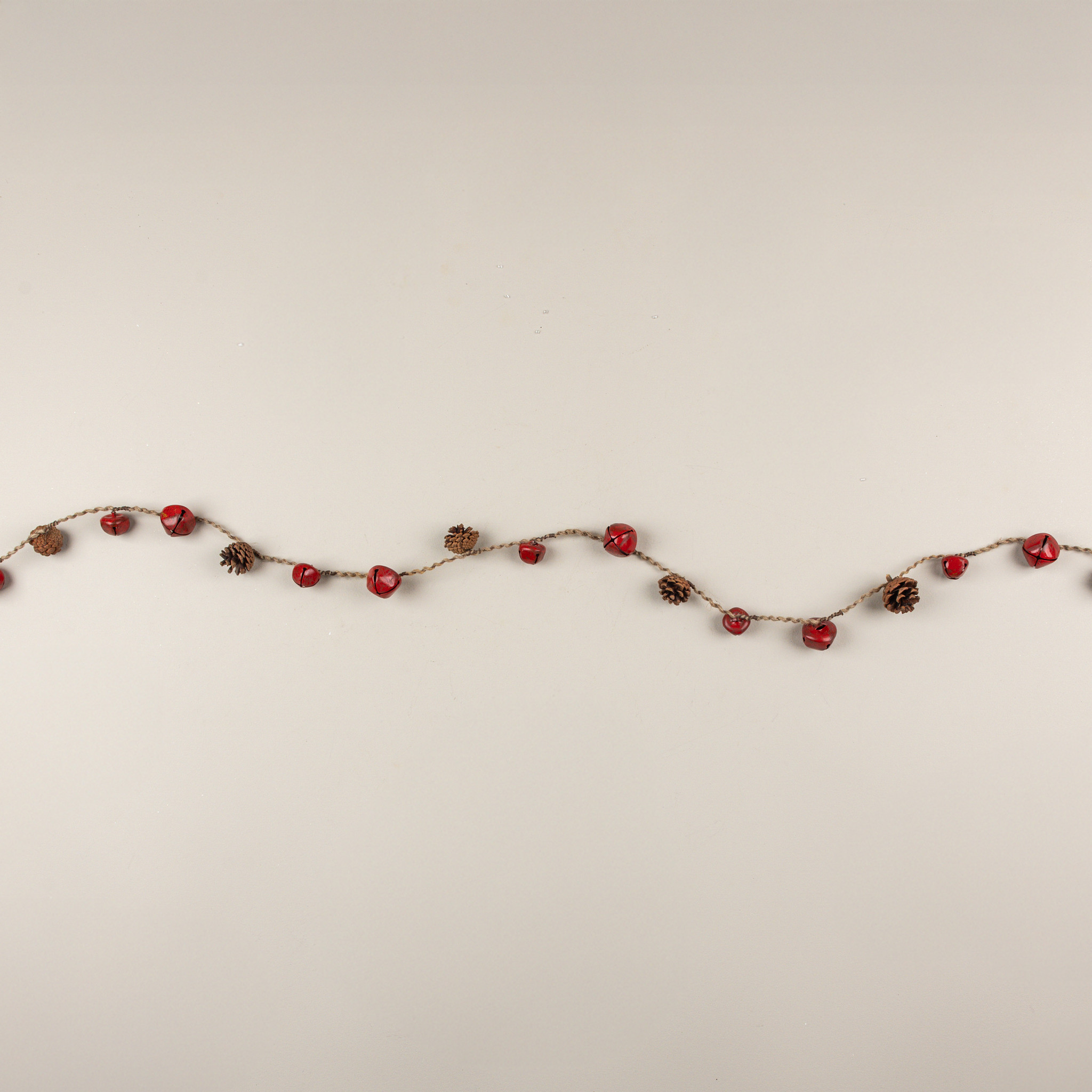 Red Metal Bell Garland, 5", photo 3 of 3