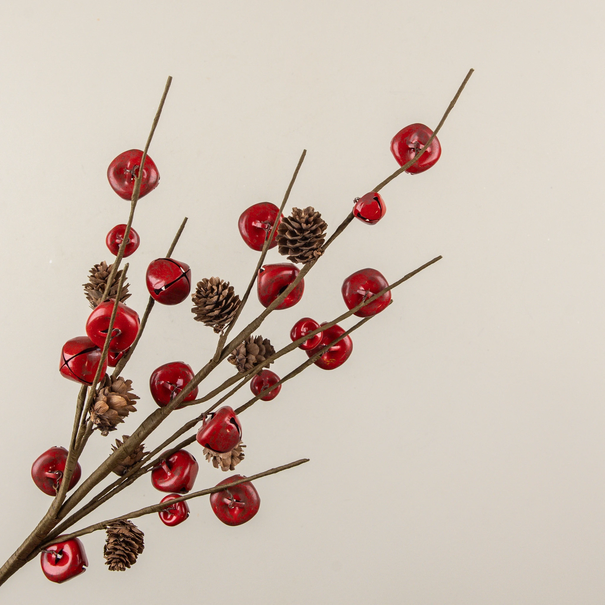 Twig & Red Bells Spray, 29", photo 2 of 3