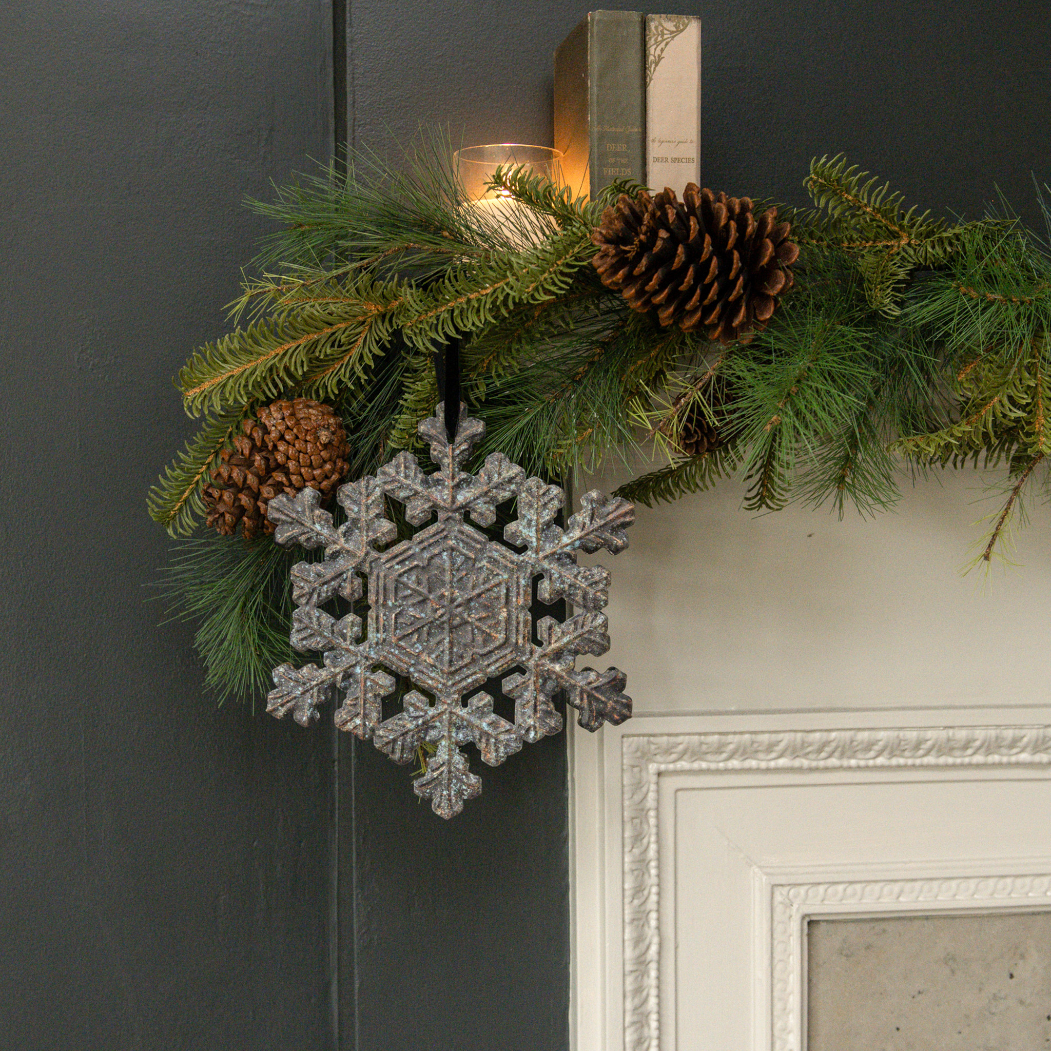 Crystal Snowflake, 9"