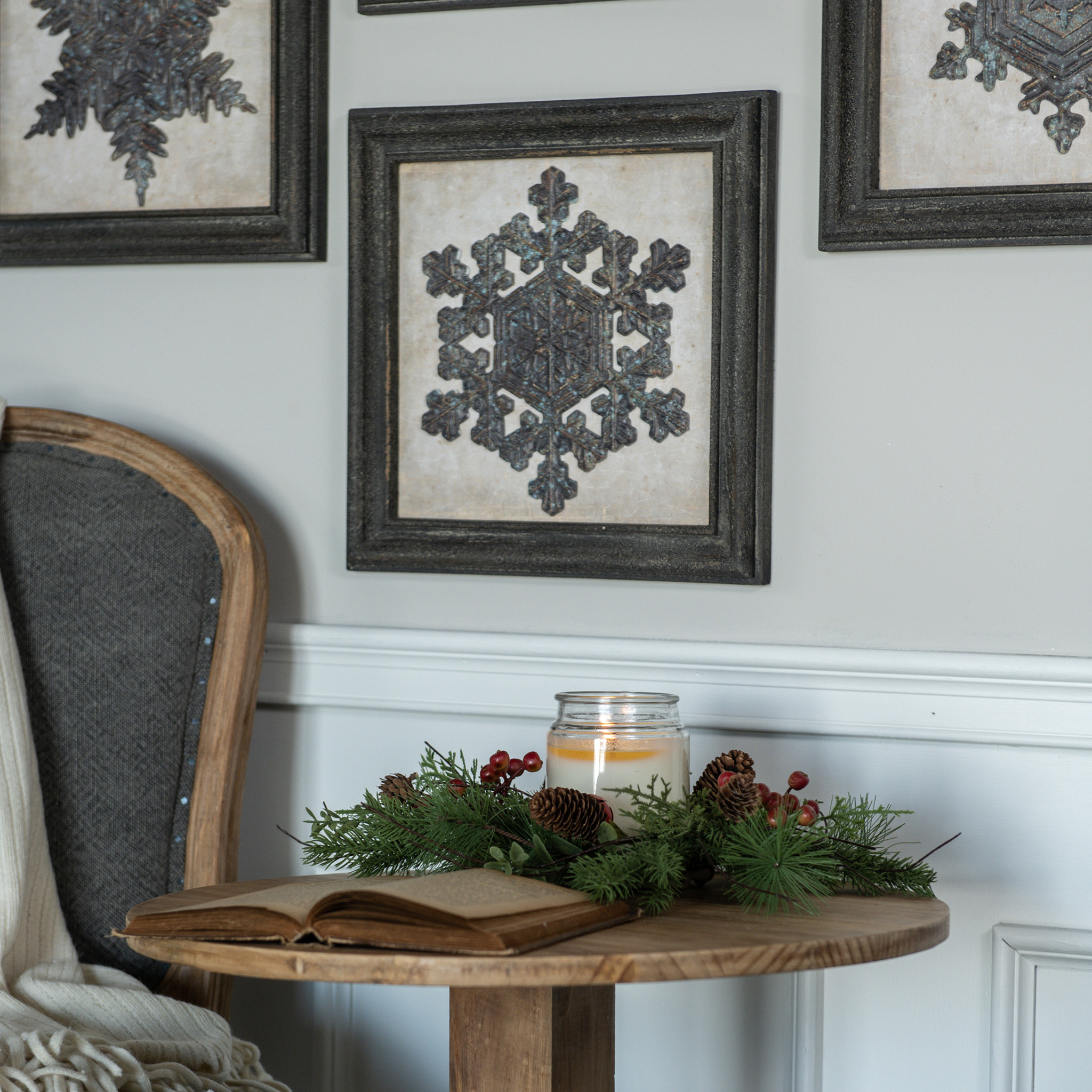 Framed Crystal Snowflake, photo 2 of 3