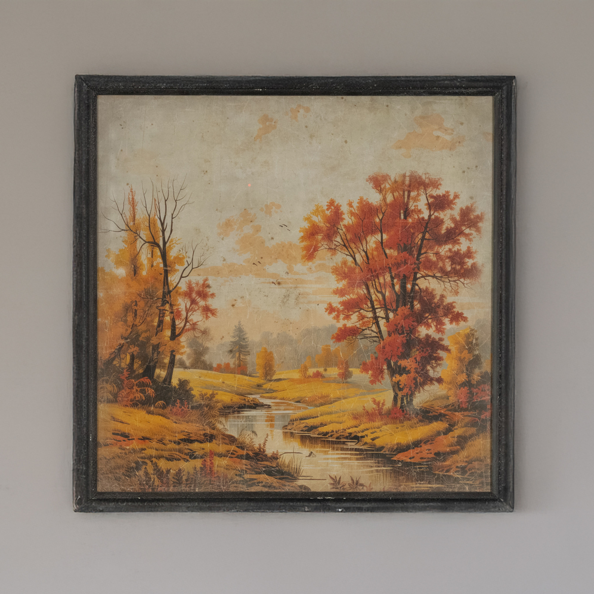 Framed Autumn River Print, photo 2 of 2