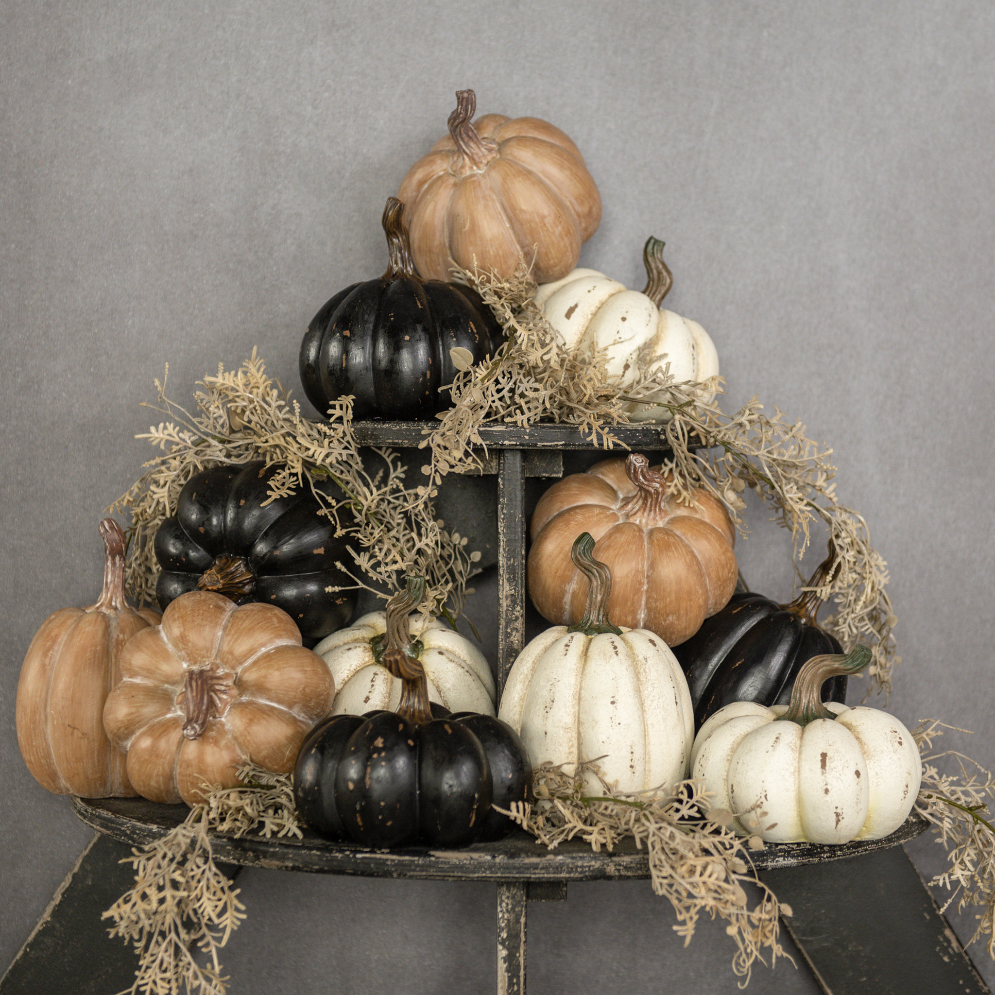 Black Resin Pumpkin, 5.25", photo 2 of 4