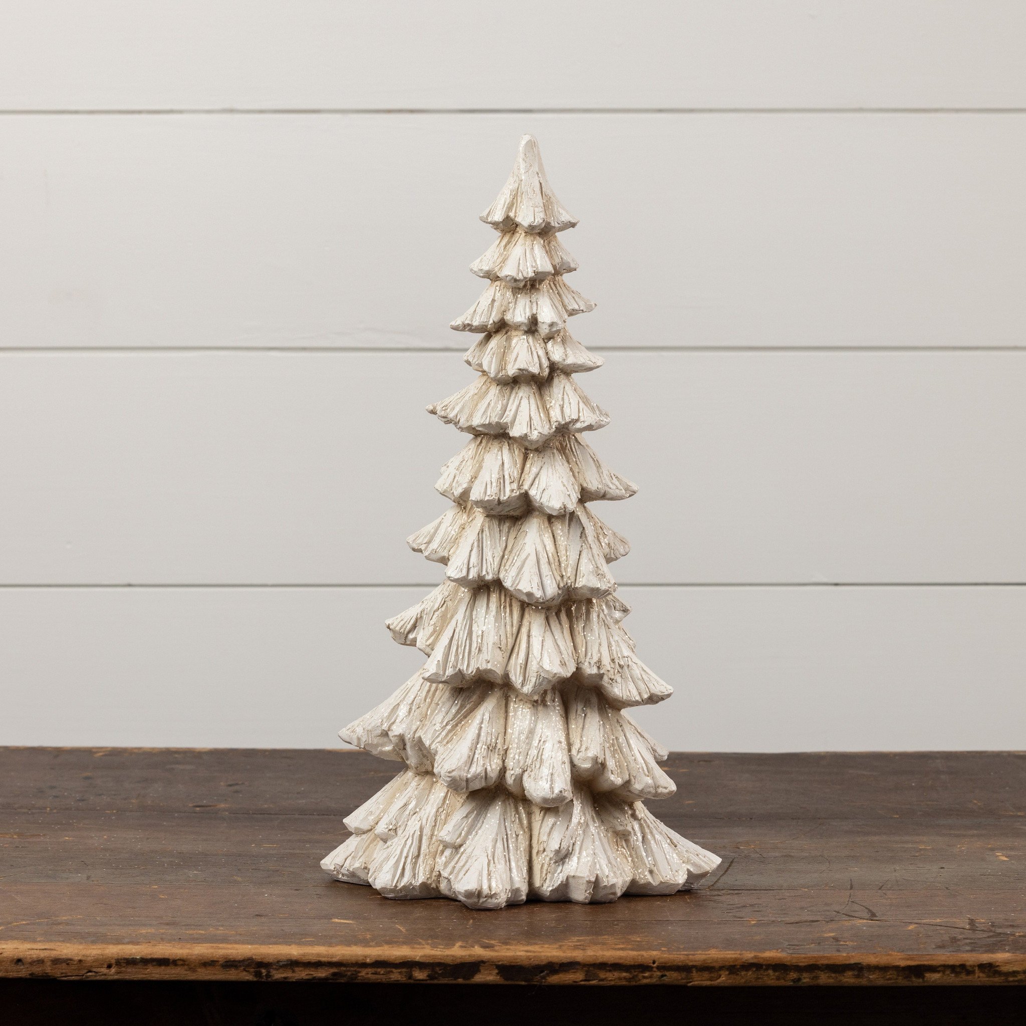Glittered Cream Tree, 18", photo 3 of 4