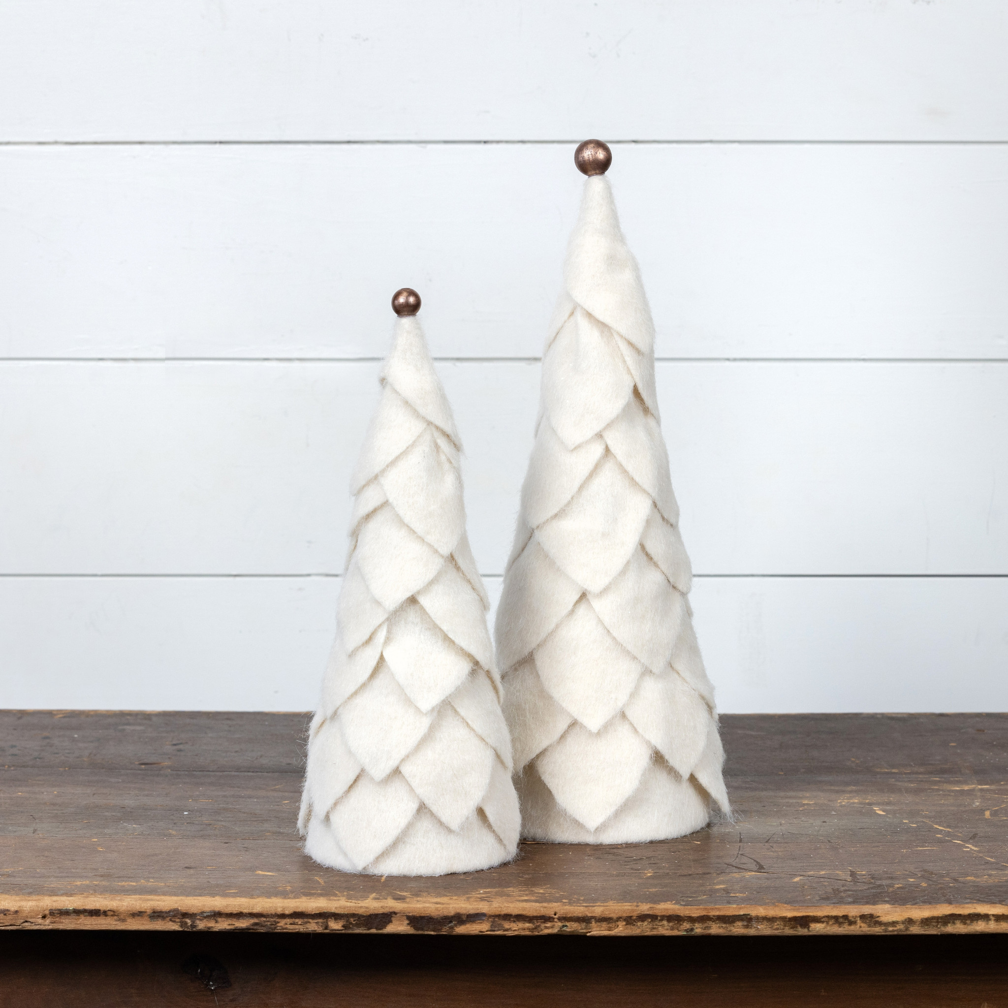 Cream Felt Tree, 18", photo 4 of 4