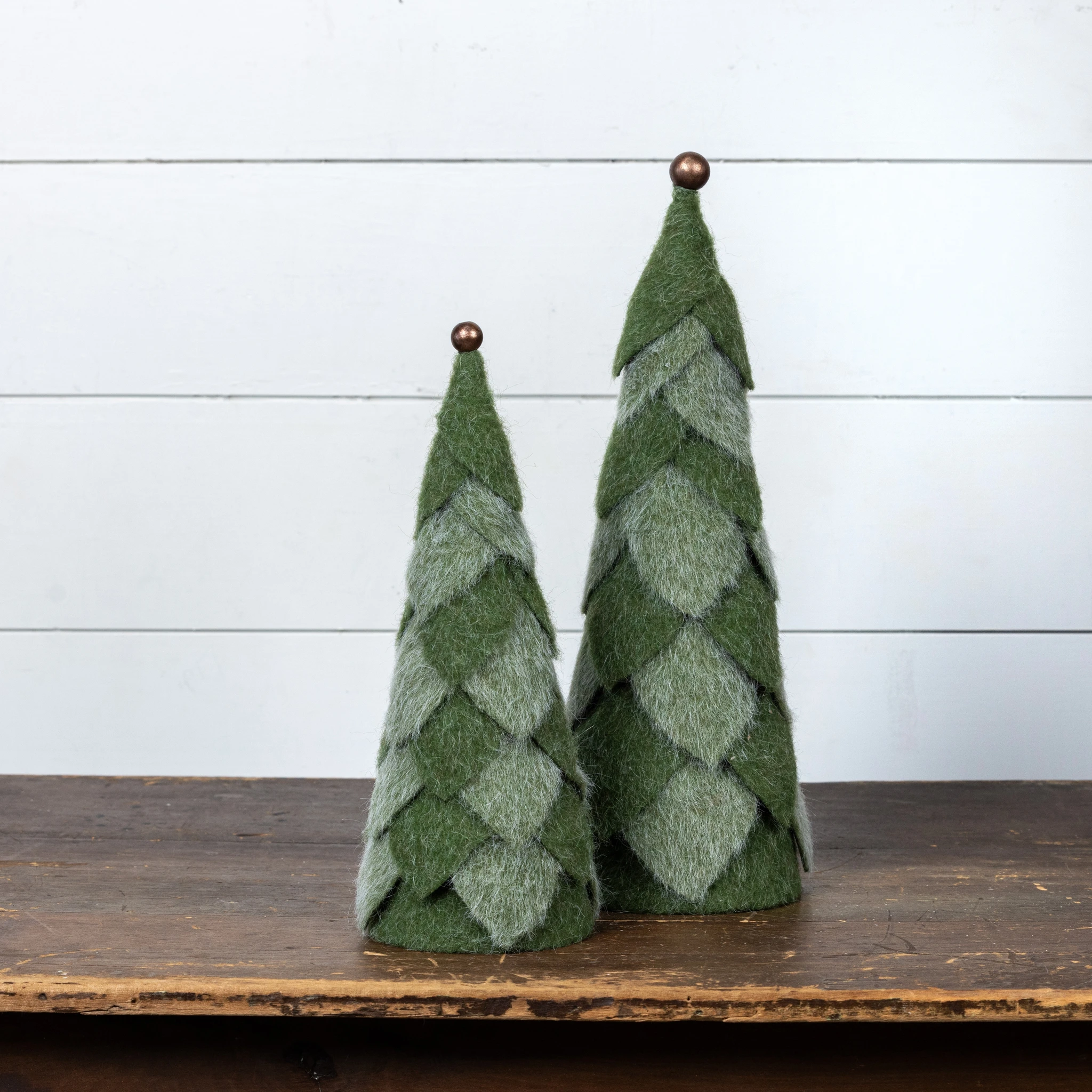 Green Felt Tree, 14.25", photo 3 of 3