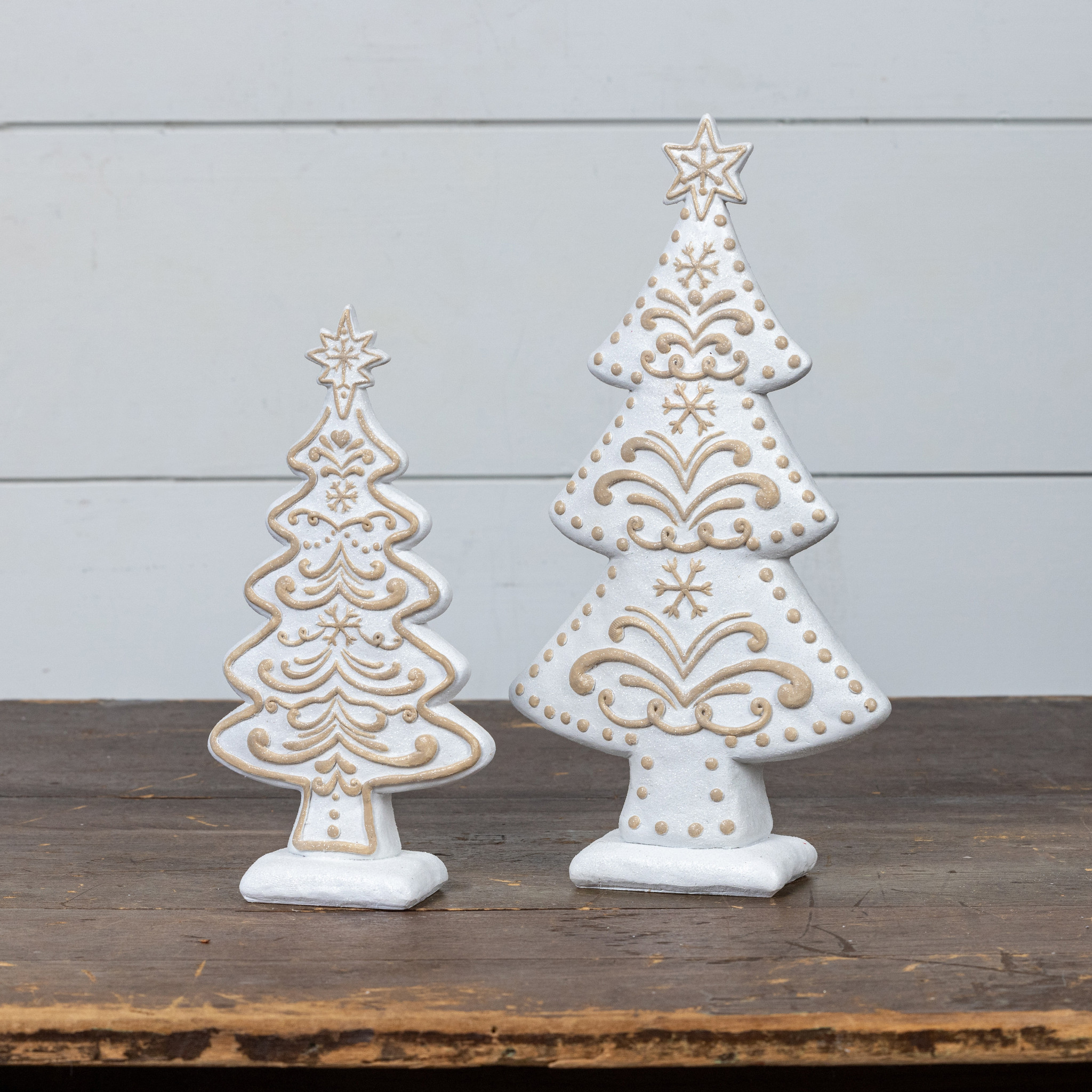 White Gingerbread Tree, 11.75", photo 5 of 5