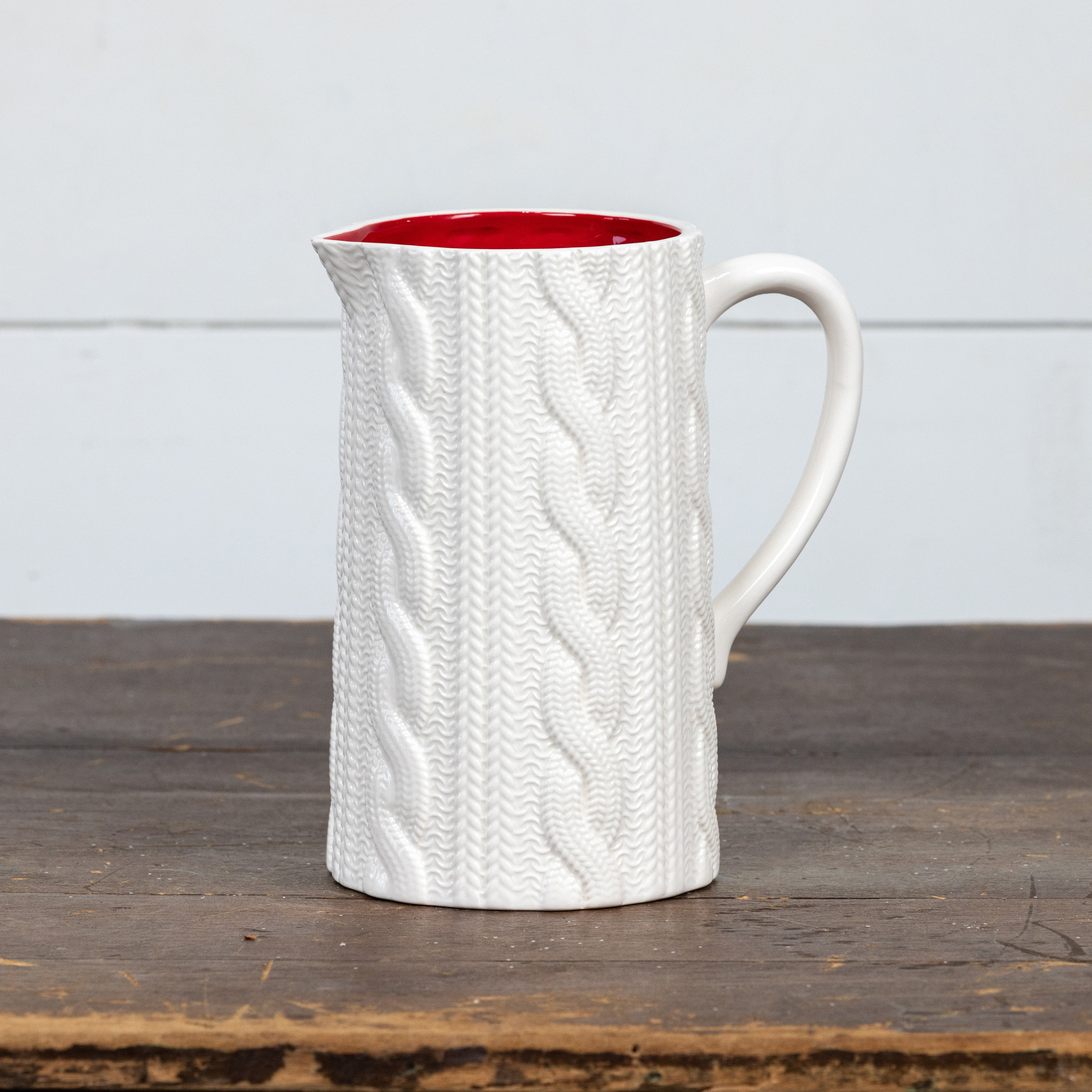 Cream Sweater Pitcher, photo 3 of 4