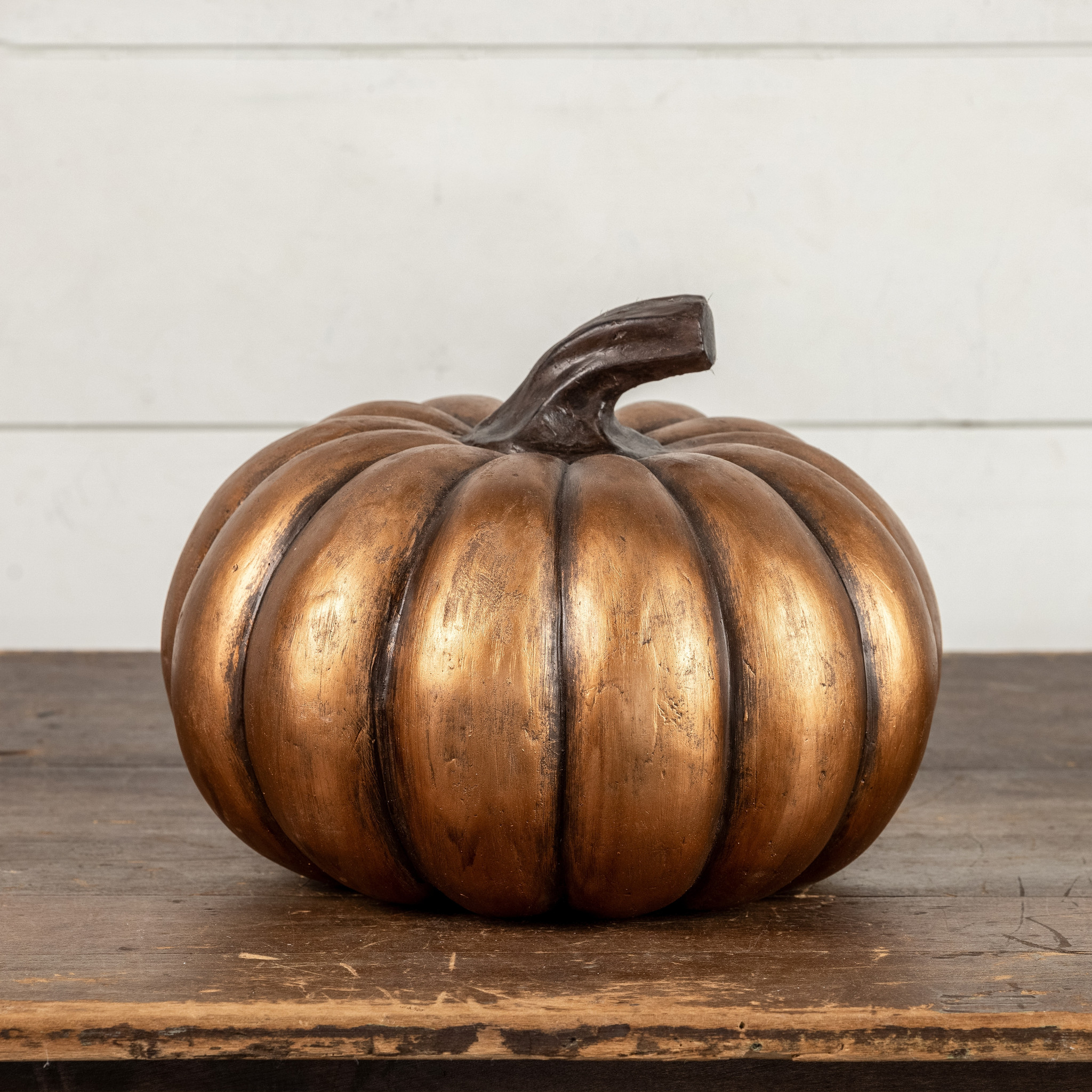 Gold Short Pumpkin, 9" — photo 1 of 2