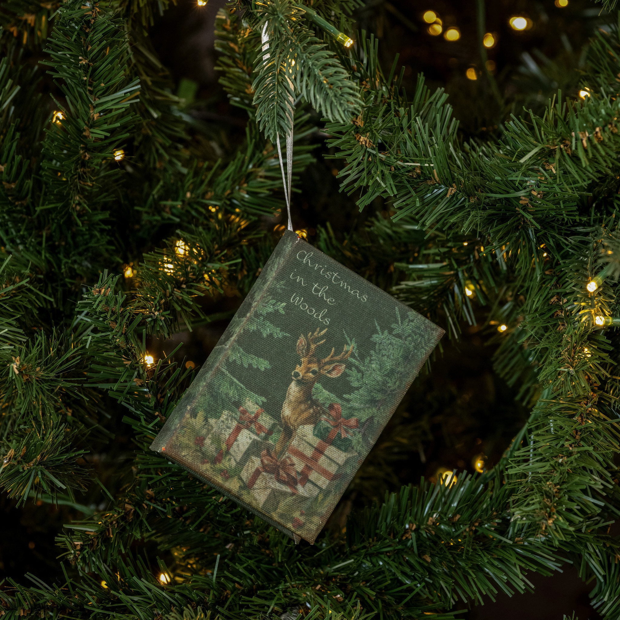 Christmas in the Woods Journal Ornament, photo 2 of 3