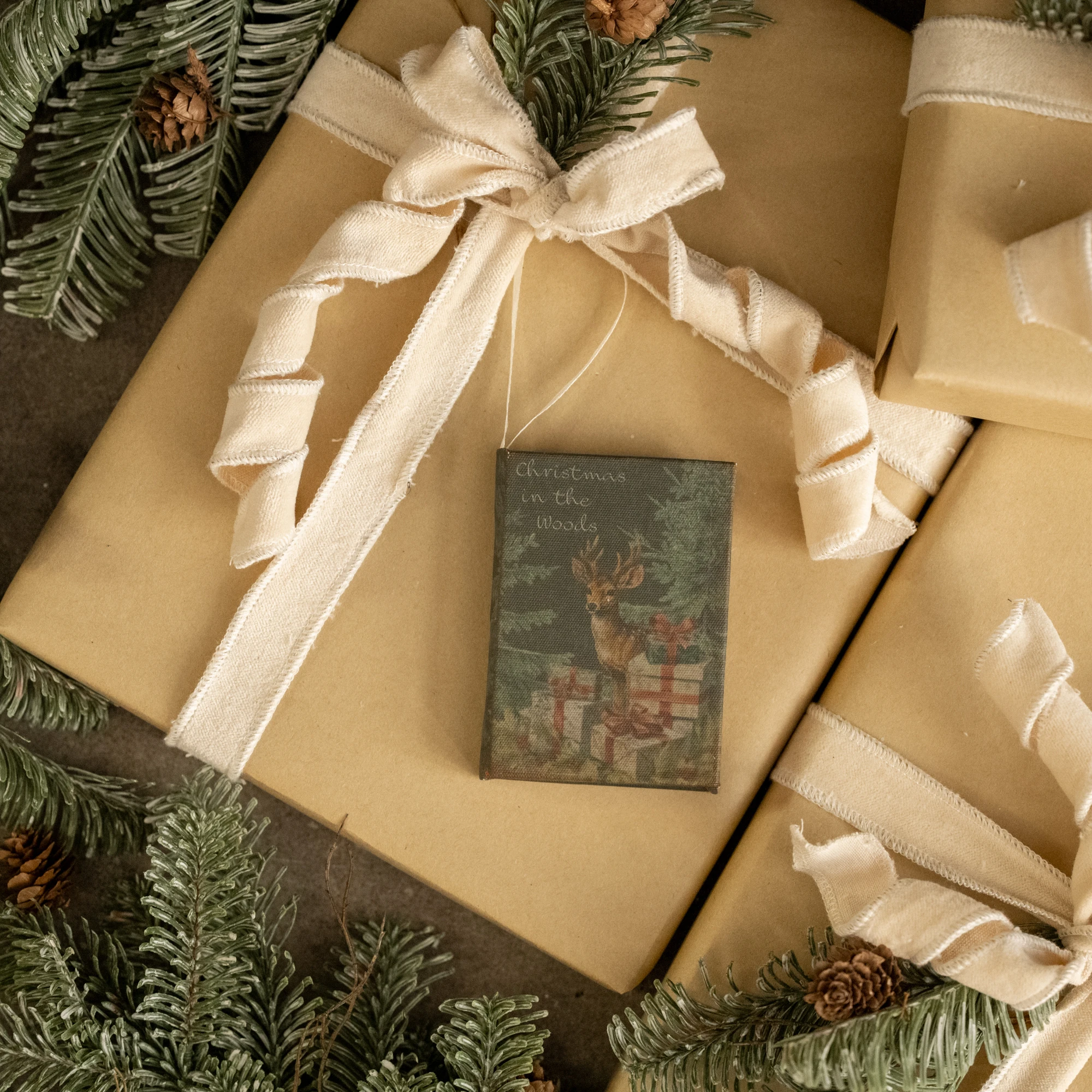 Christmas in the Woods Journal Ornament