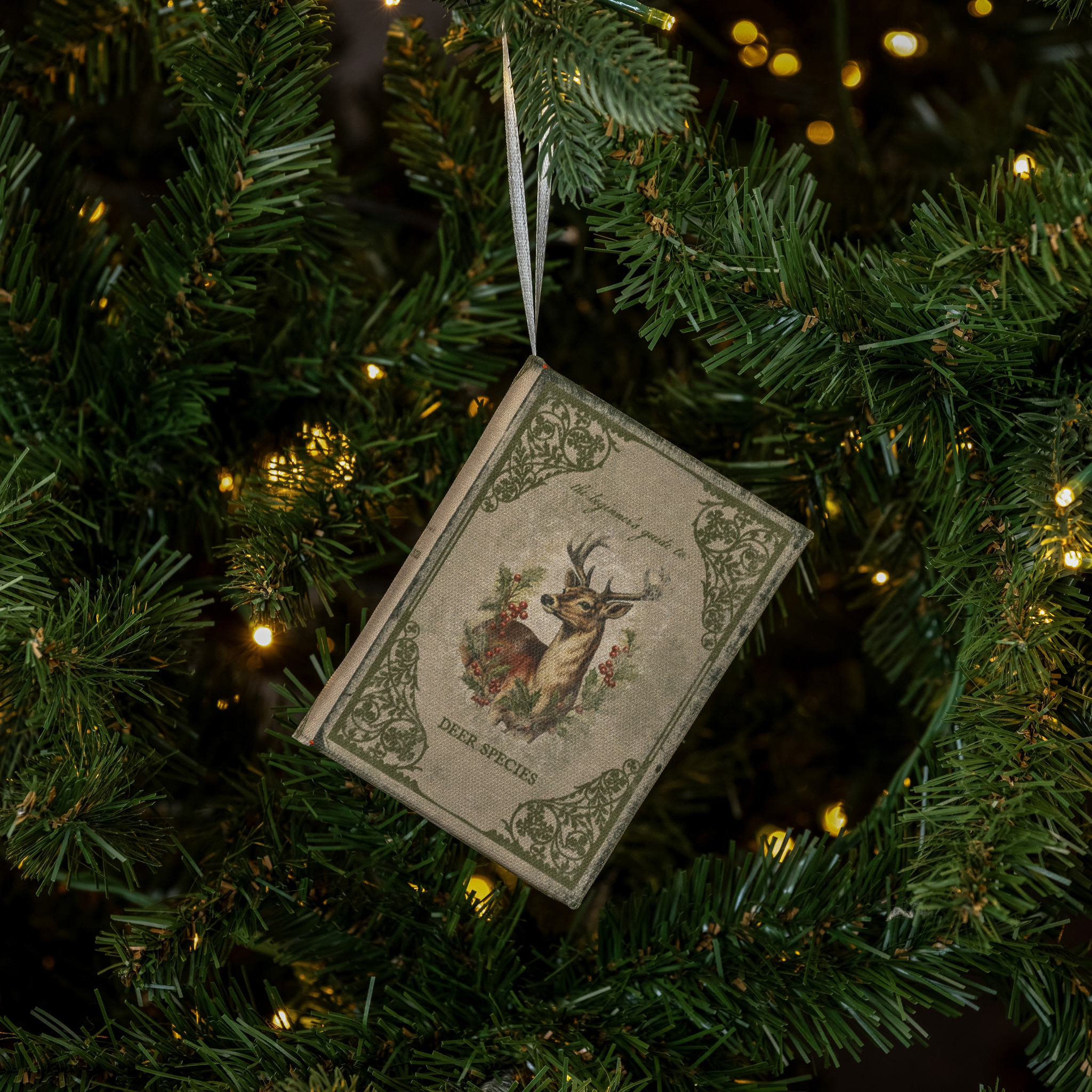 The Beginner's Guide to Deer Species Journal Ornament