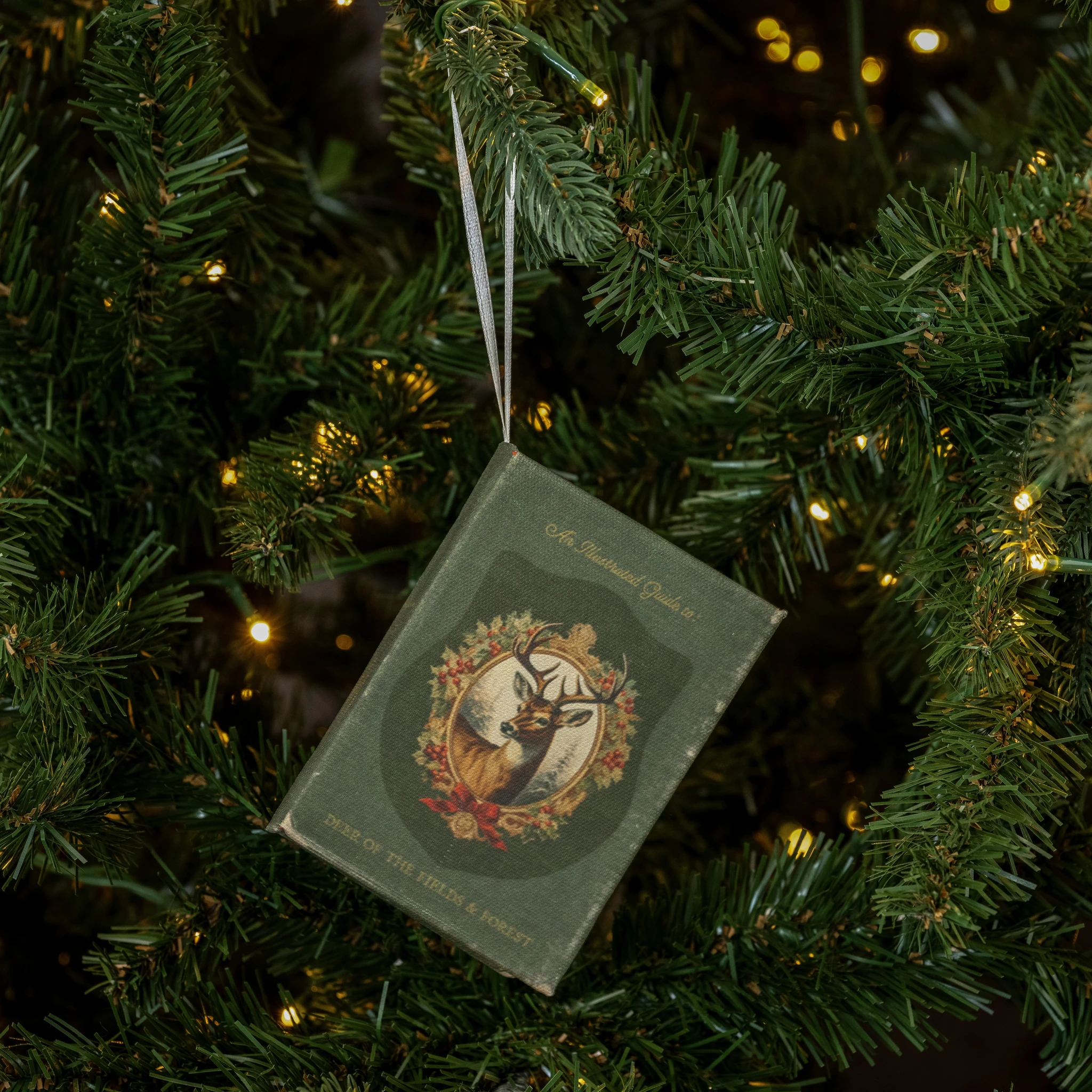 Deer of the Fields & Forest Journal Ornament, photo 2 of 3
