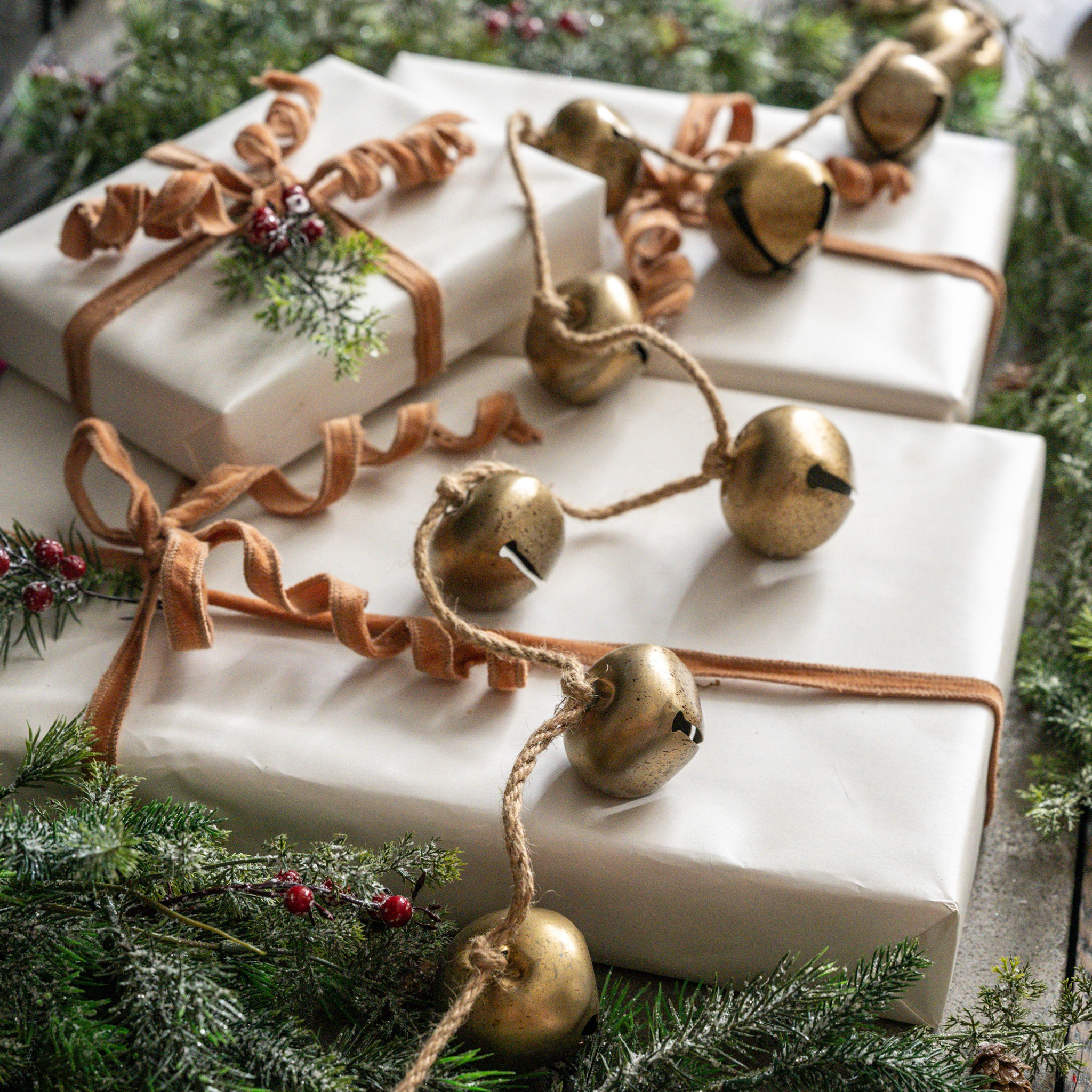 Jingle Bell Garland, 6 ft