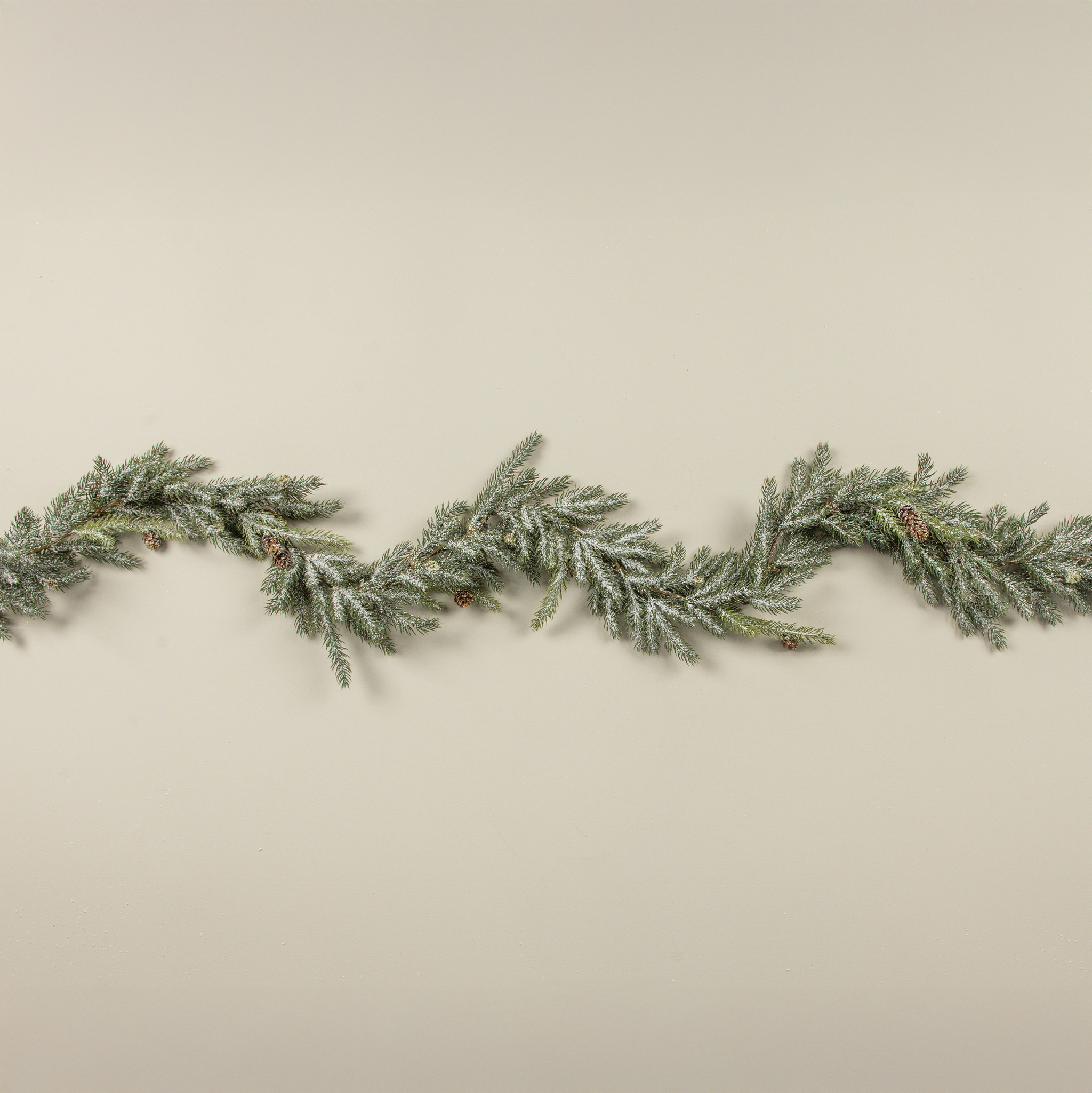 White Spruce with Mini Pinecones Garland, 6 ft, photo 4 of 5