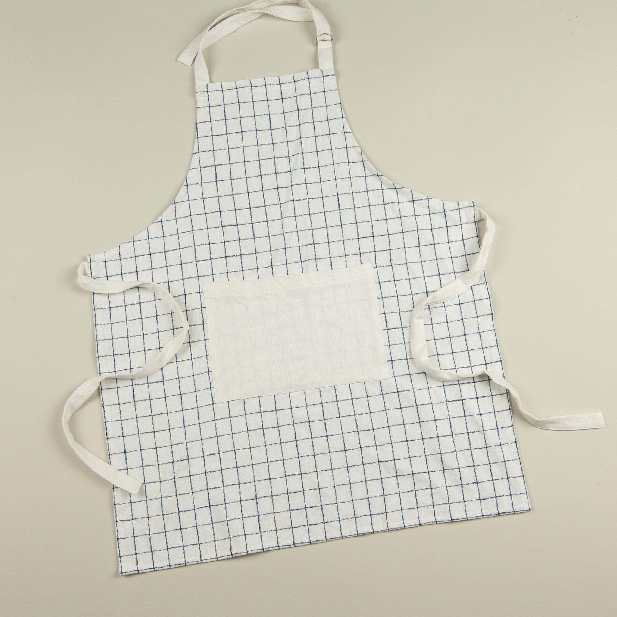 Blue & White Apron