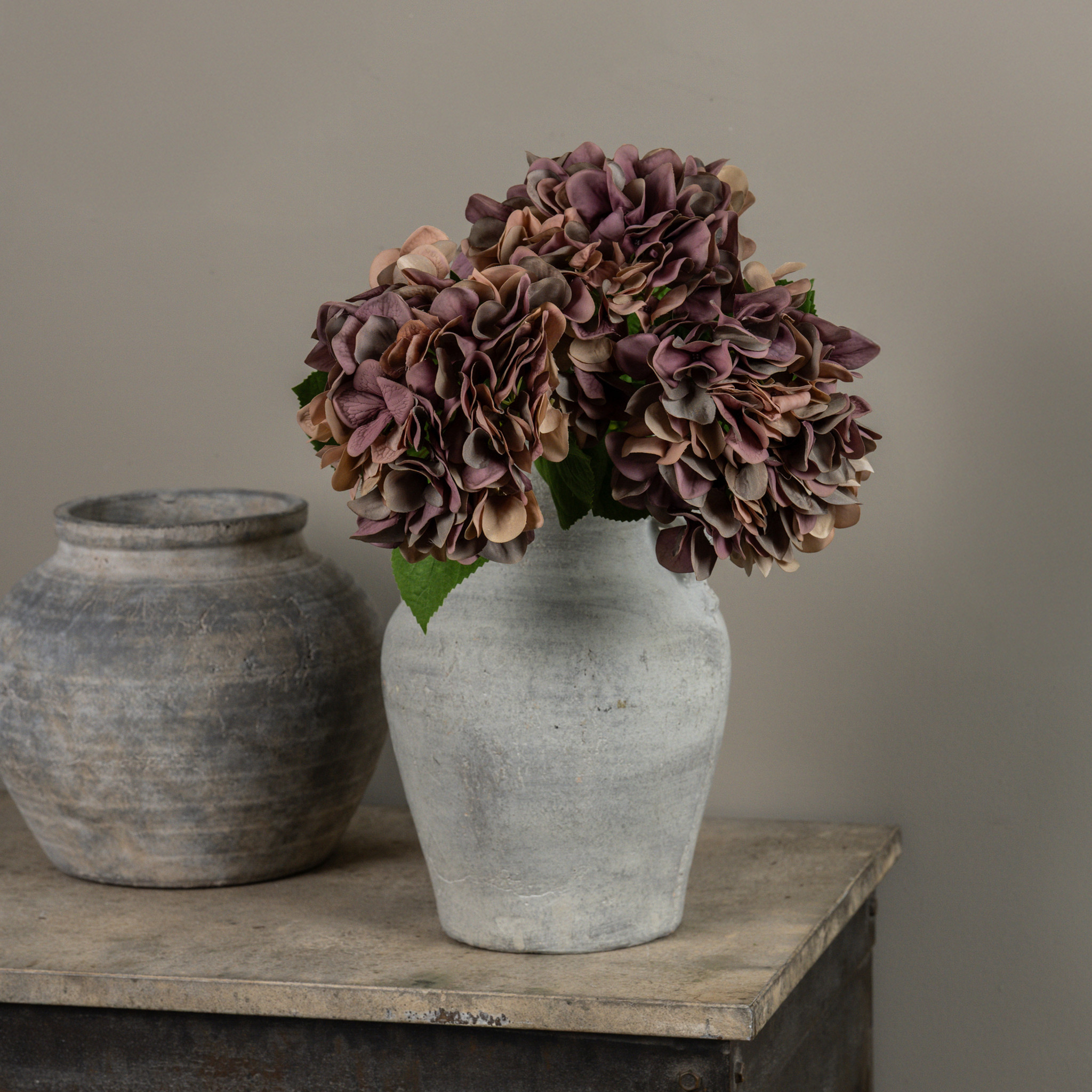 Soft Touch Mixed Purple Hydrangea Stem, 19", photo 3 of 4