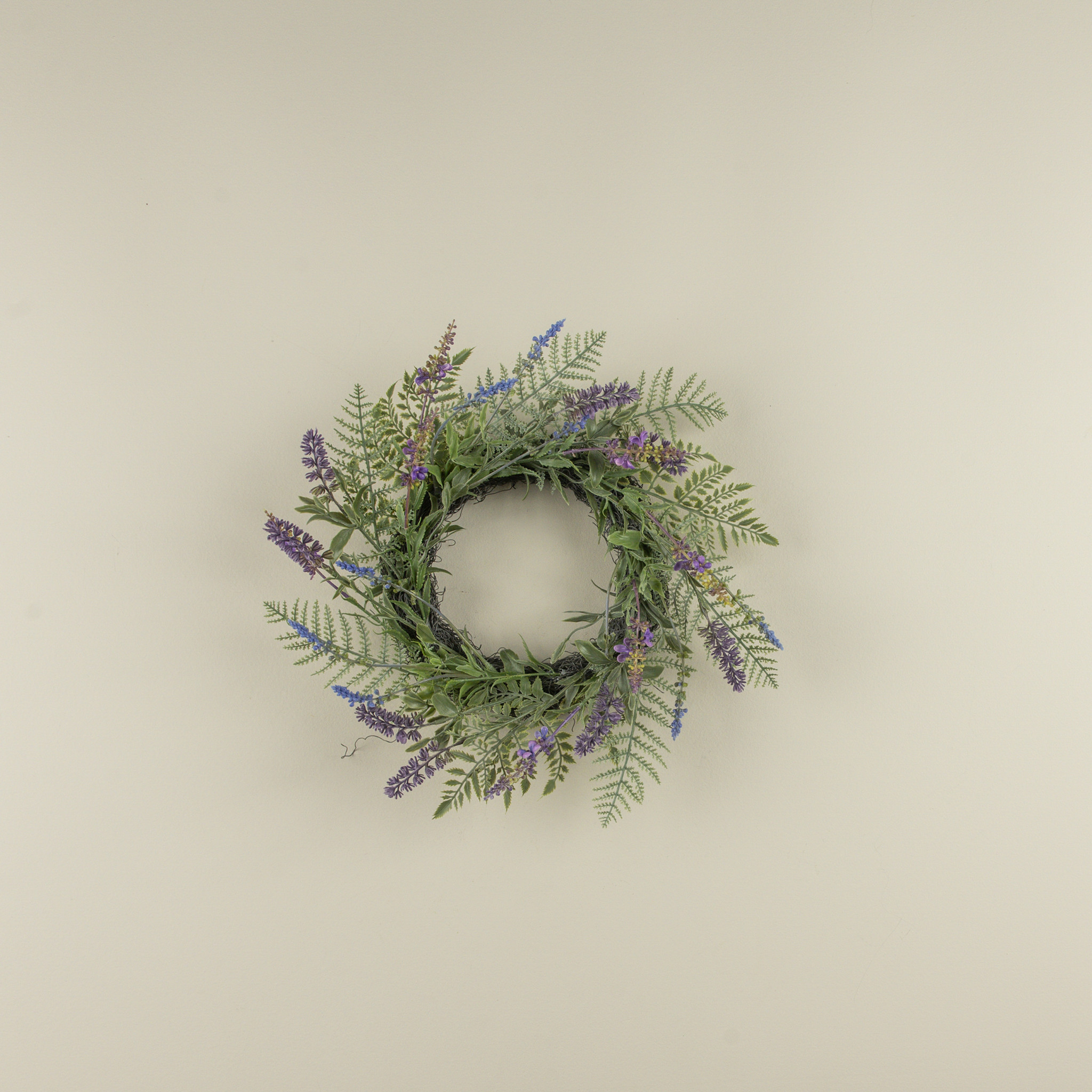 Lavender & Fern Candle Ring, 16", photo 3 of 3