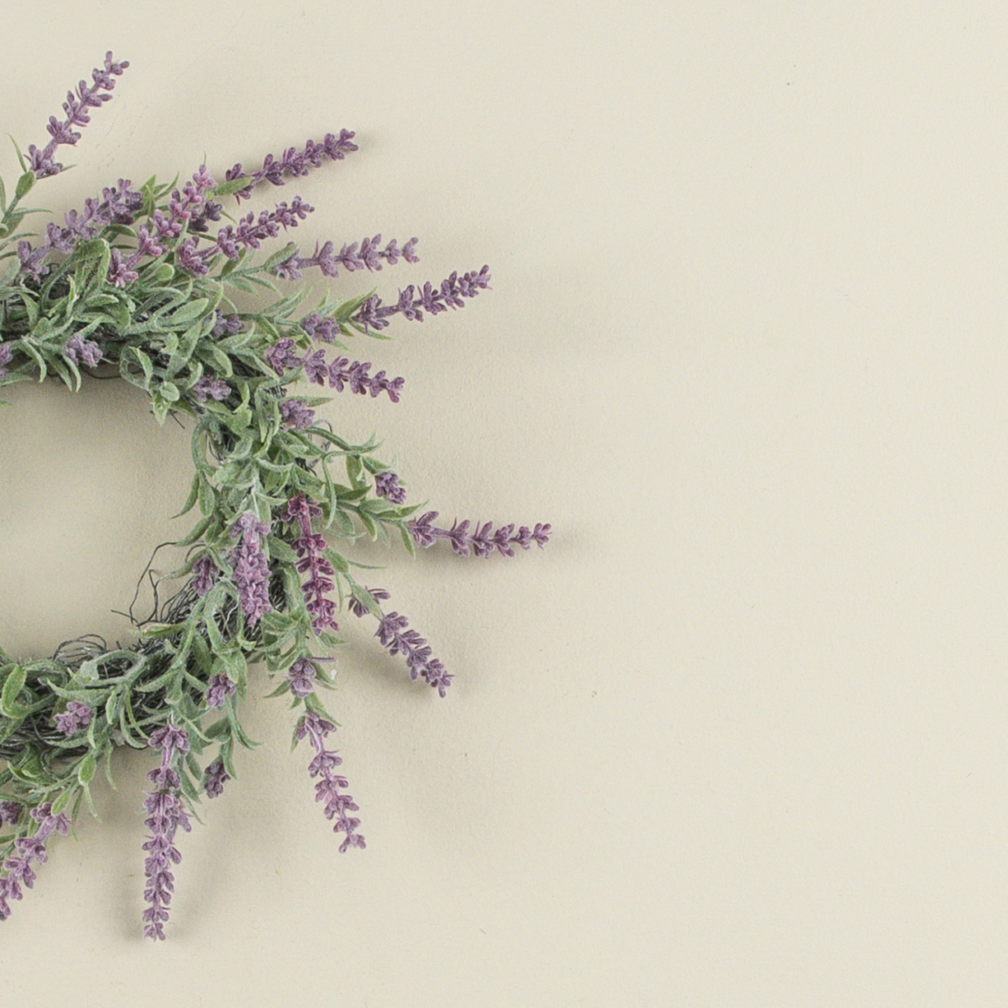 Lavender Candle Ring, 9", photo 2 of 3