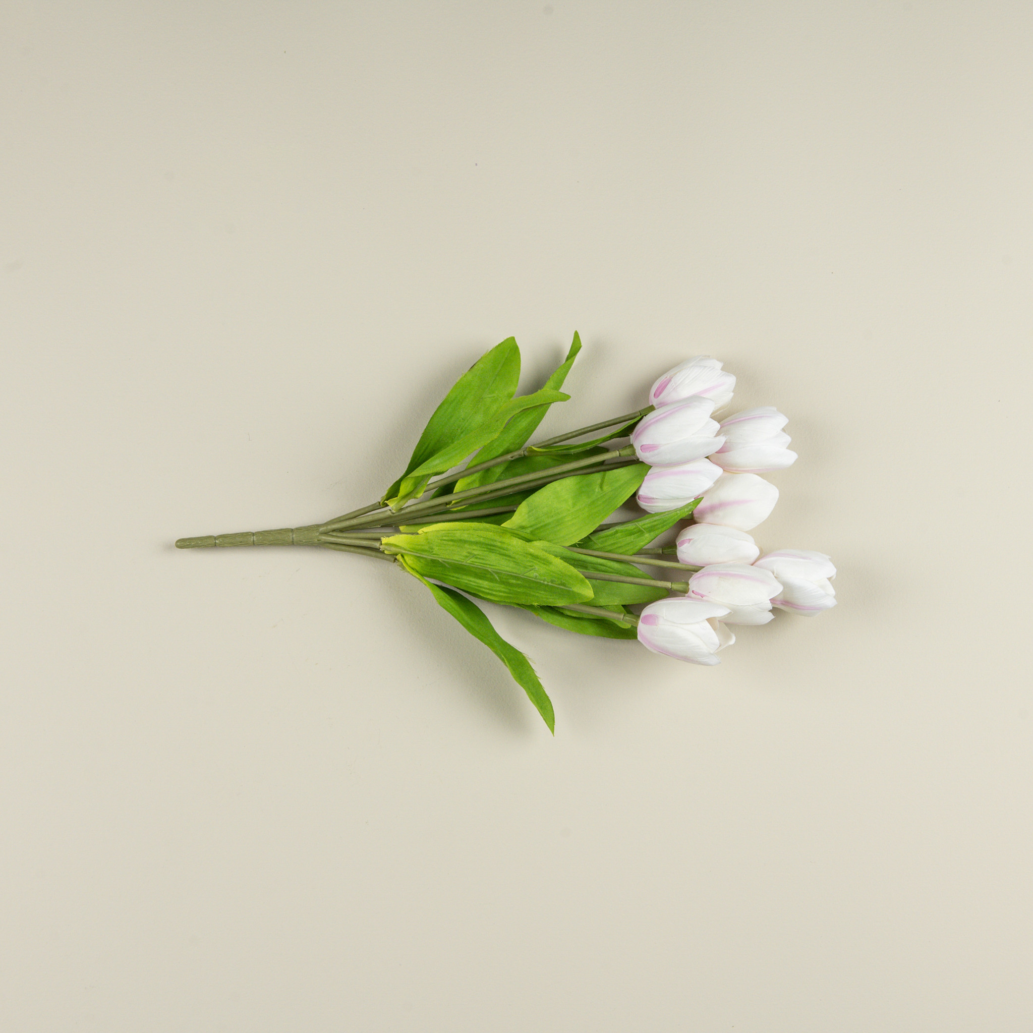 Cream & Pink Tulip Bush, 18.5", photo 3 of 3