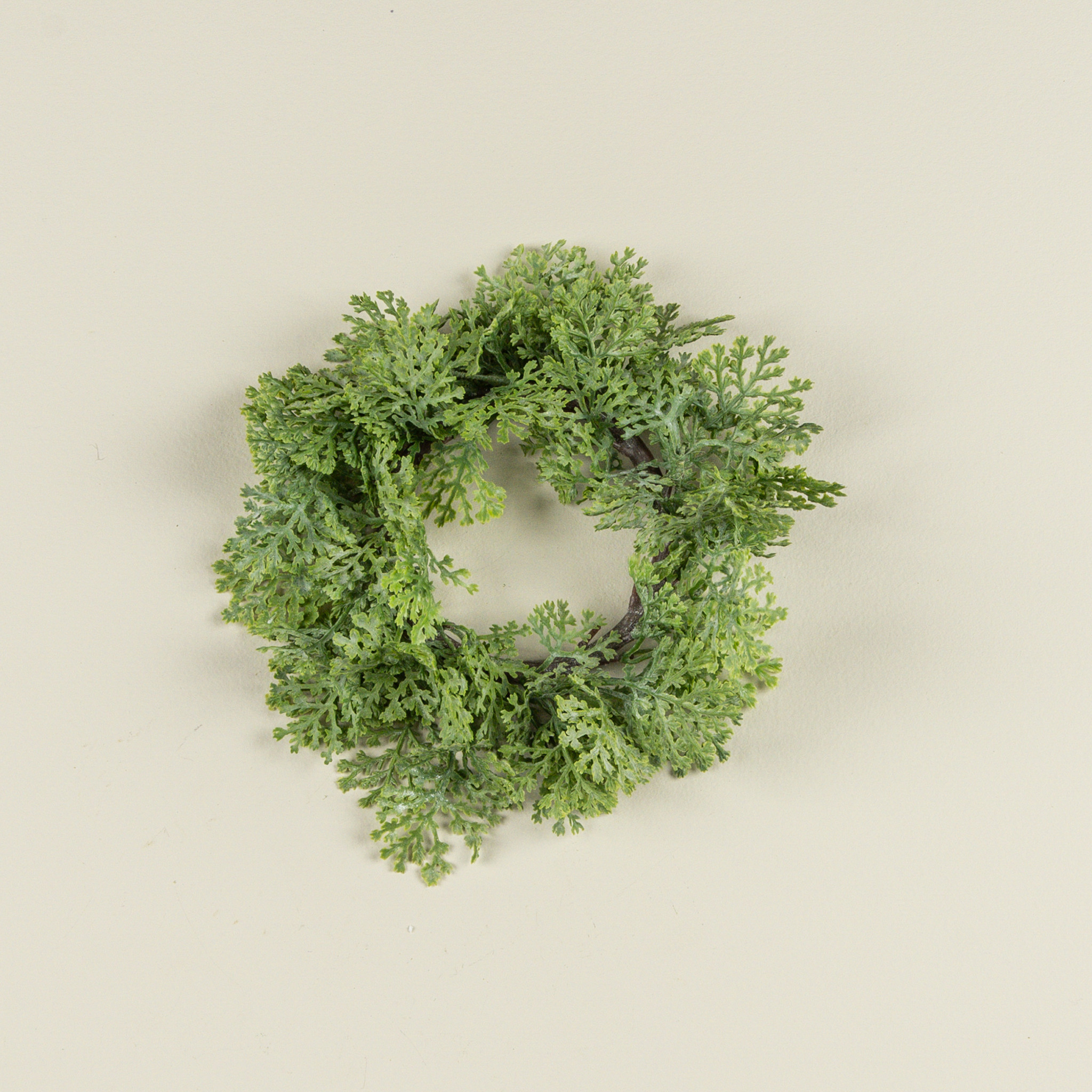 Crown Daisy Leaf Candle Ring, 8", photo 3 of 3