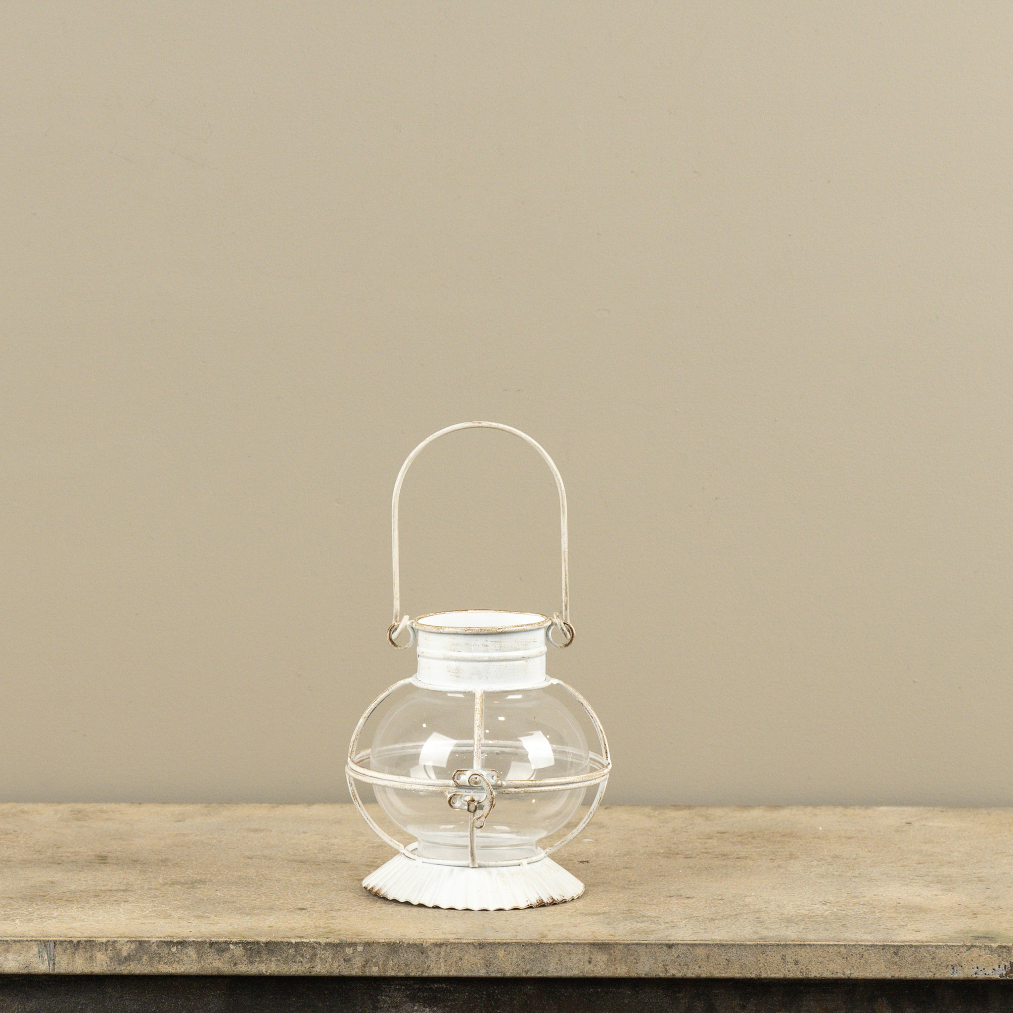 White Clayton Lantern