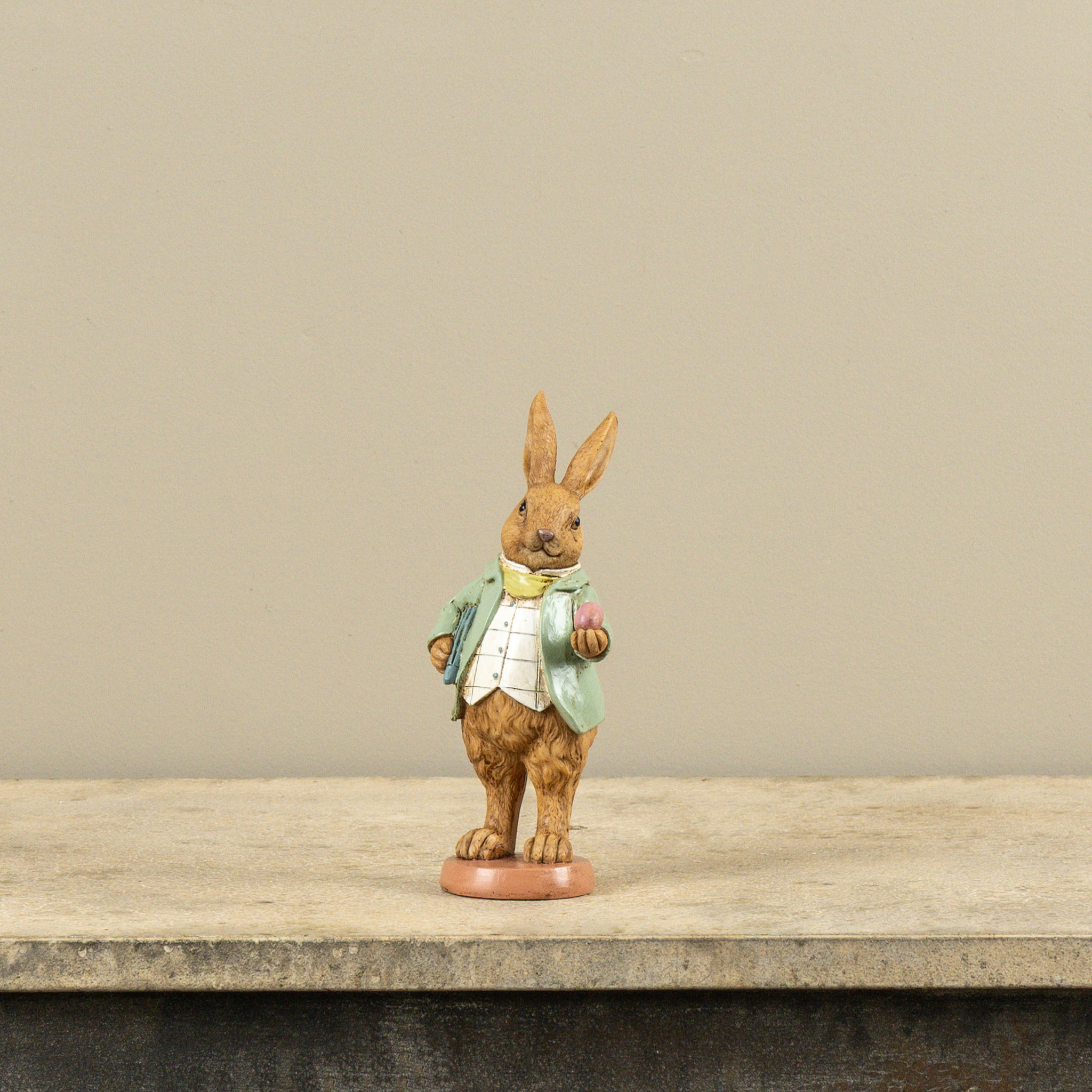 Bunny with Egg, 7.75"