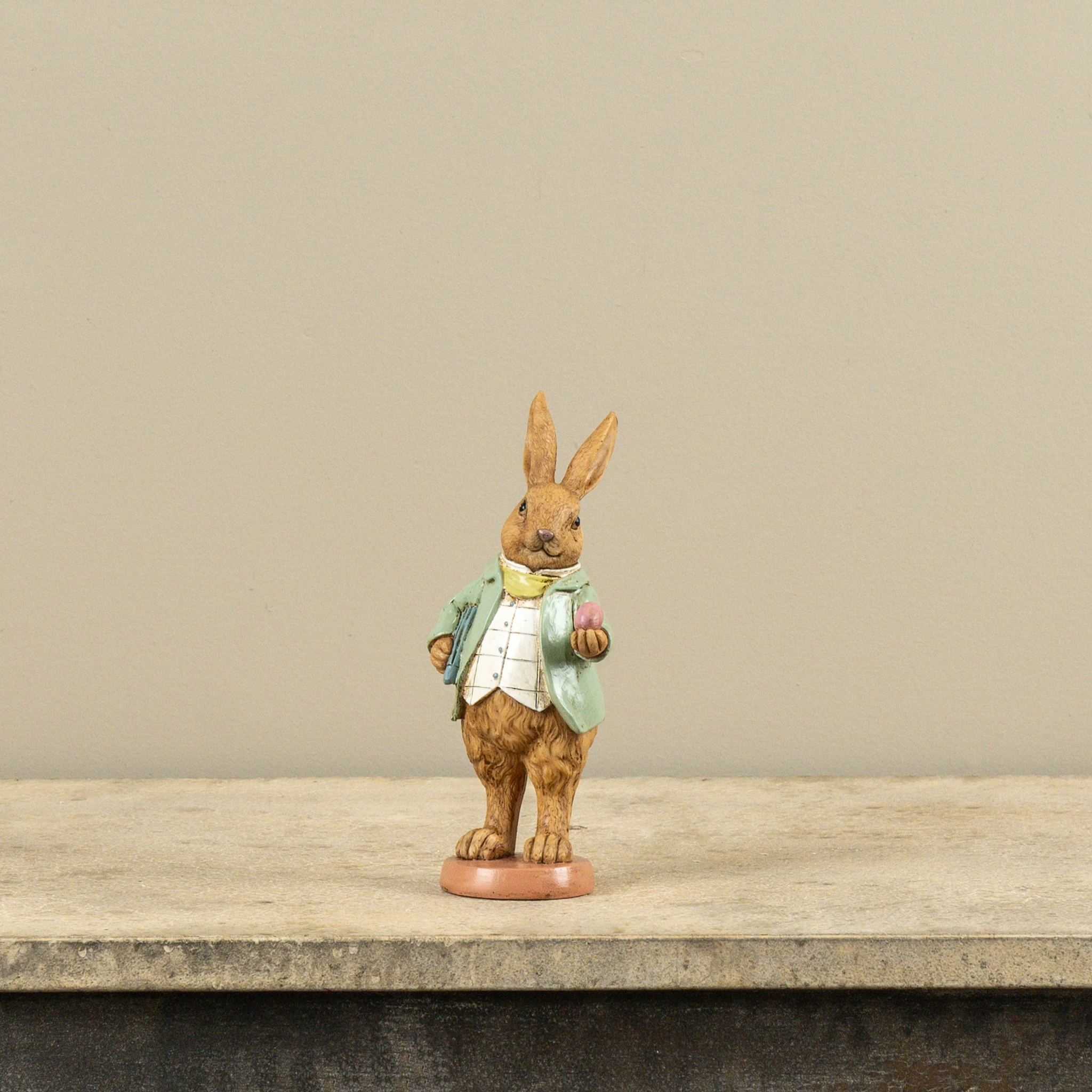 Bunny with Egg, 7.75"