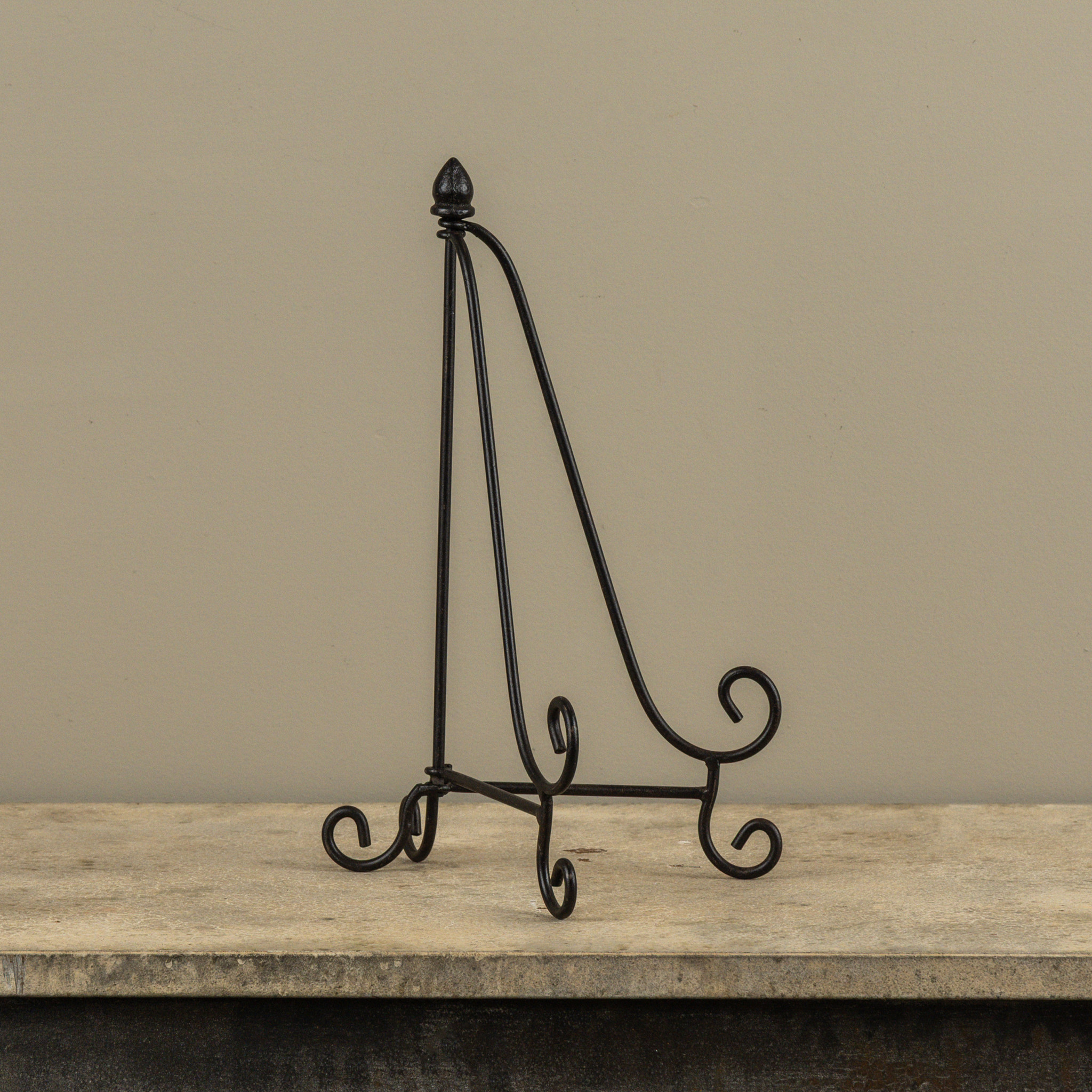 Black Scroll Easel, 13.75", photo 2 of 4