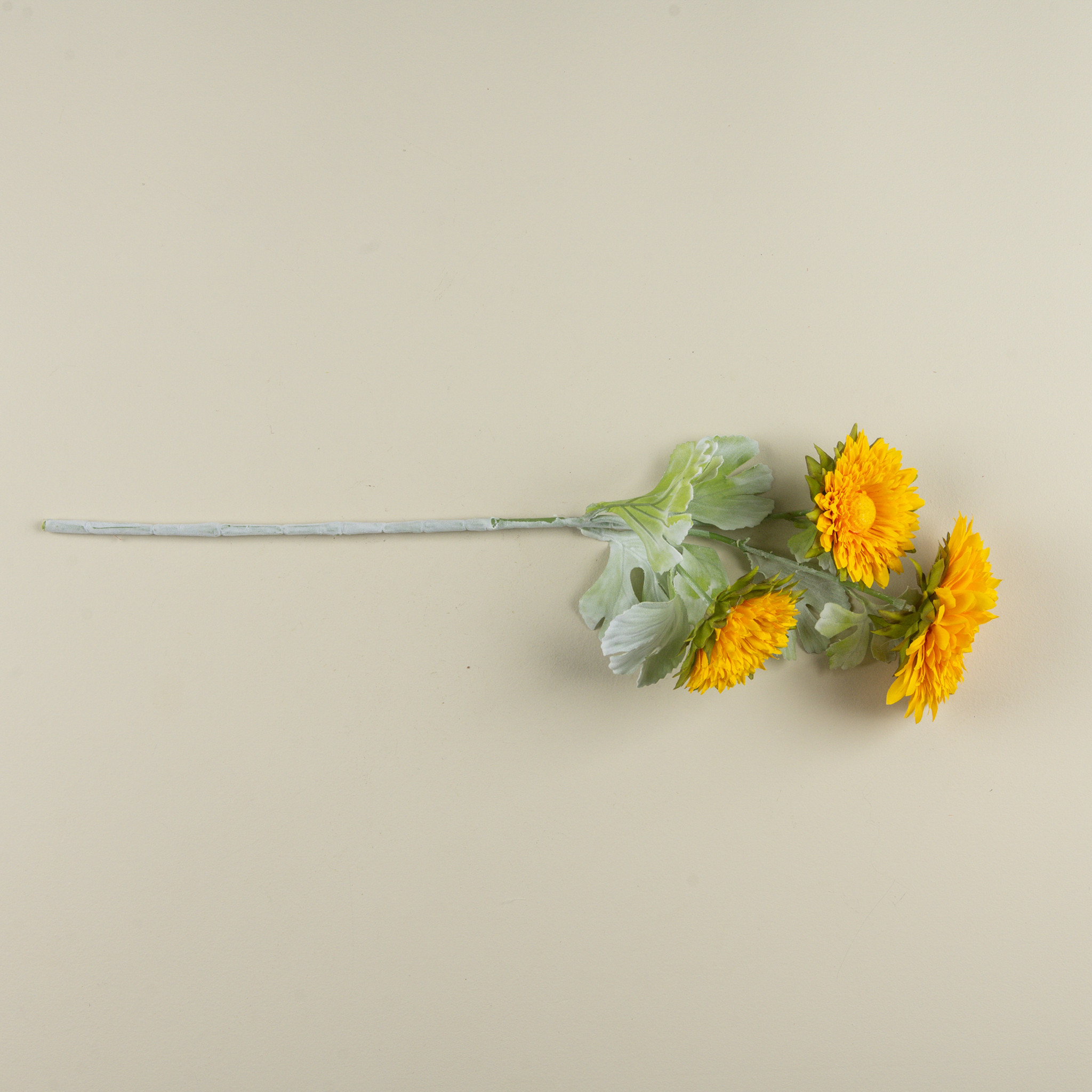 Yellow Garden Mum Stem, 25.5", photo 4 of 4