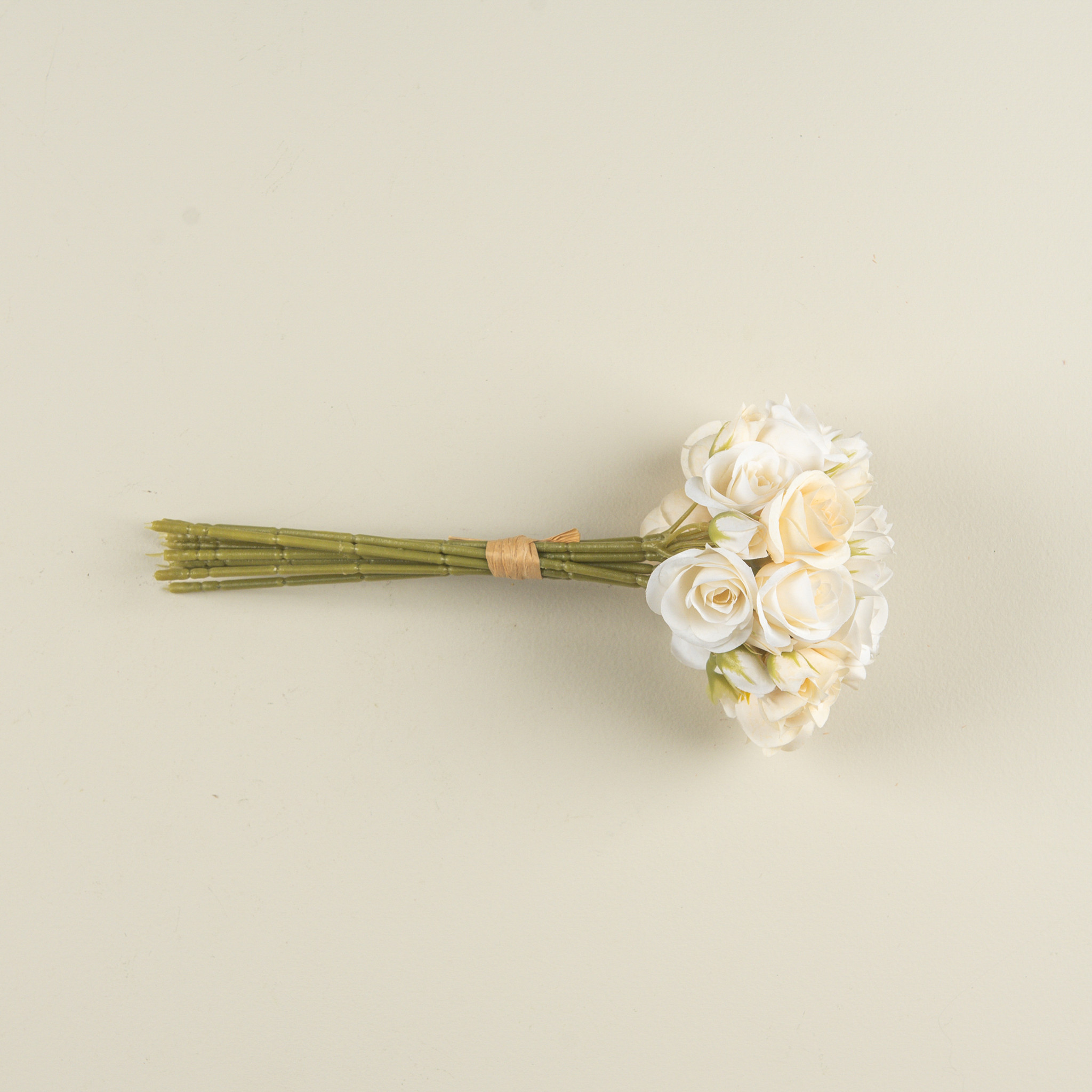 Cream Mini Rose Bundle, 12", photo 4 of 4