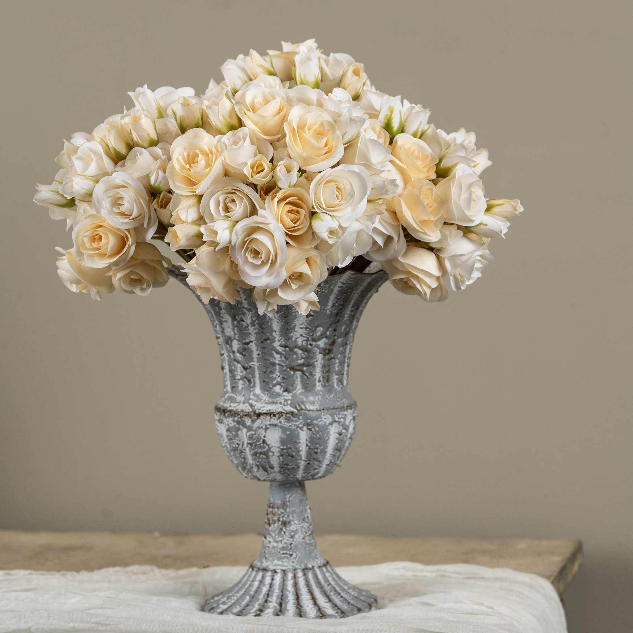 Cream Mini Rose Bundle, 12", photo 2 of 4