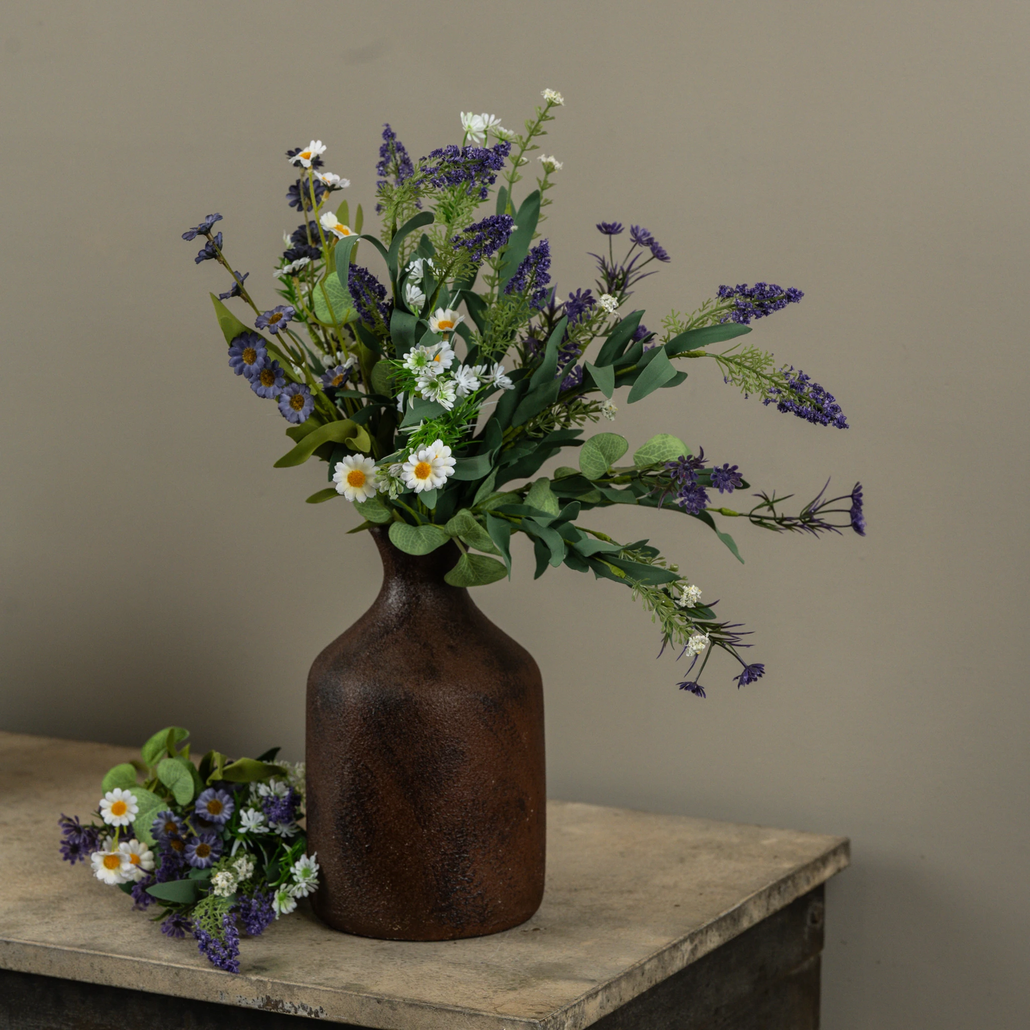 Purple & White Mixed Spring Spray, 21", photo 2 of 4