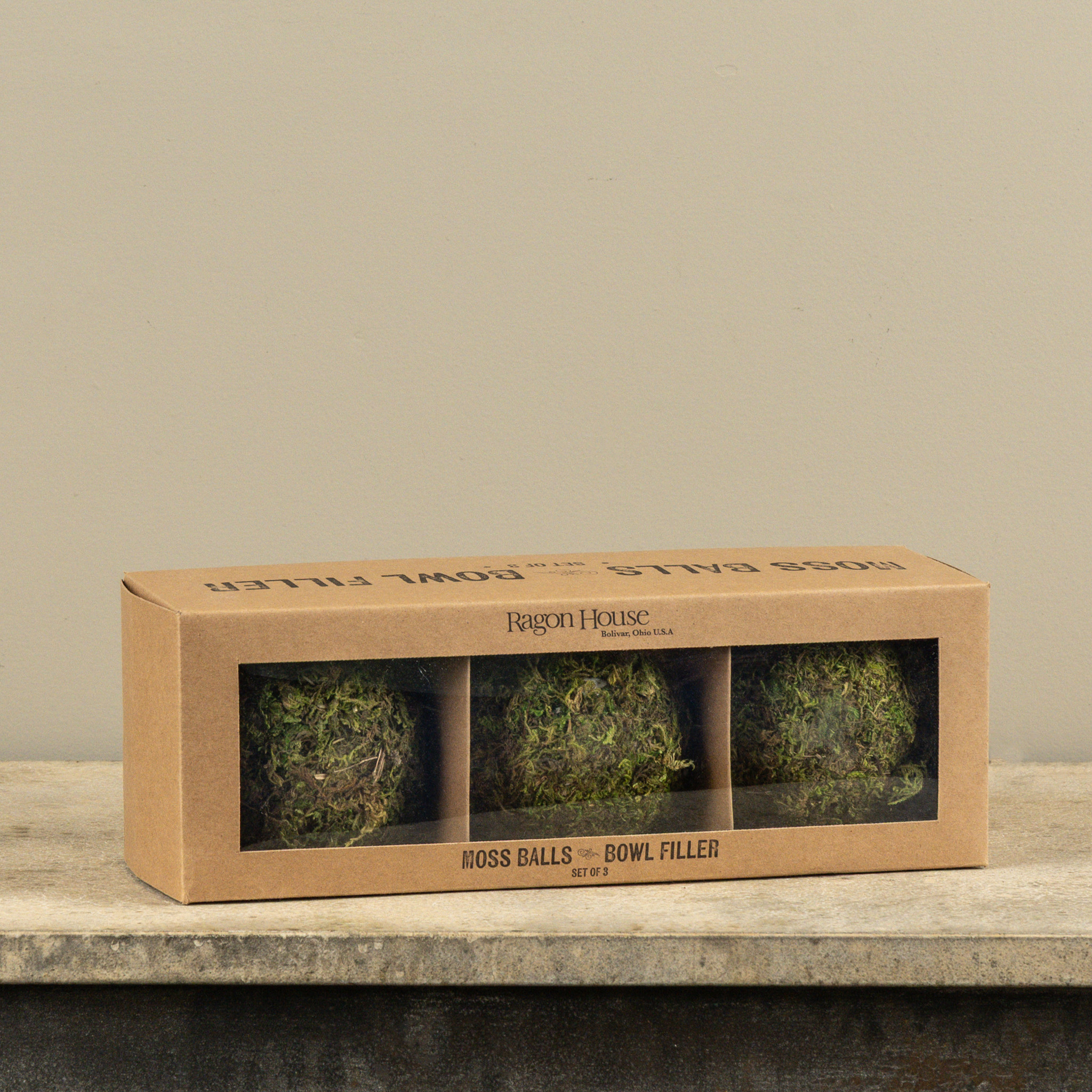 Moss Balls Bowl Filler, Set of 3, photo 2 of 2